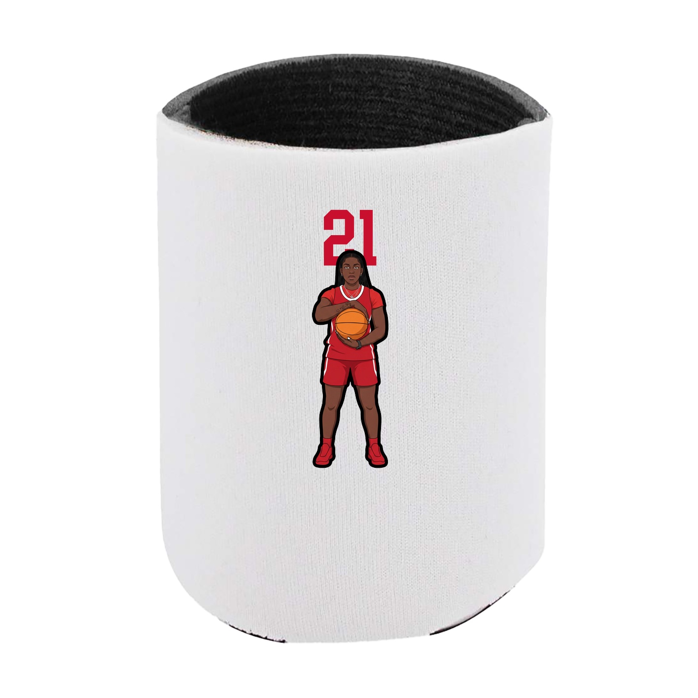Can Holder — Number Top in White