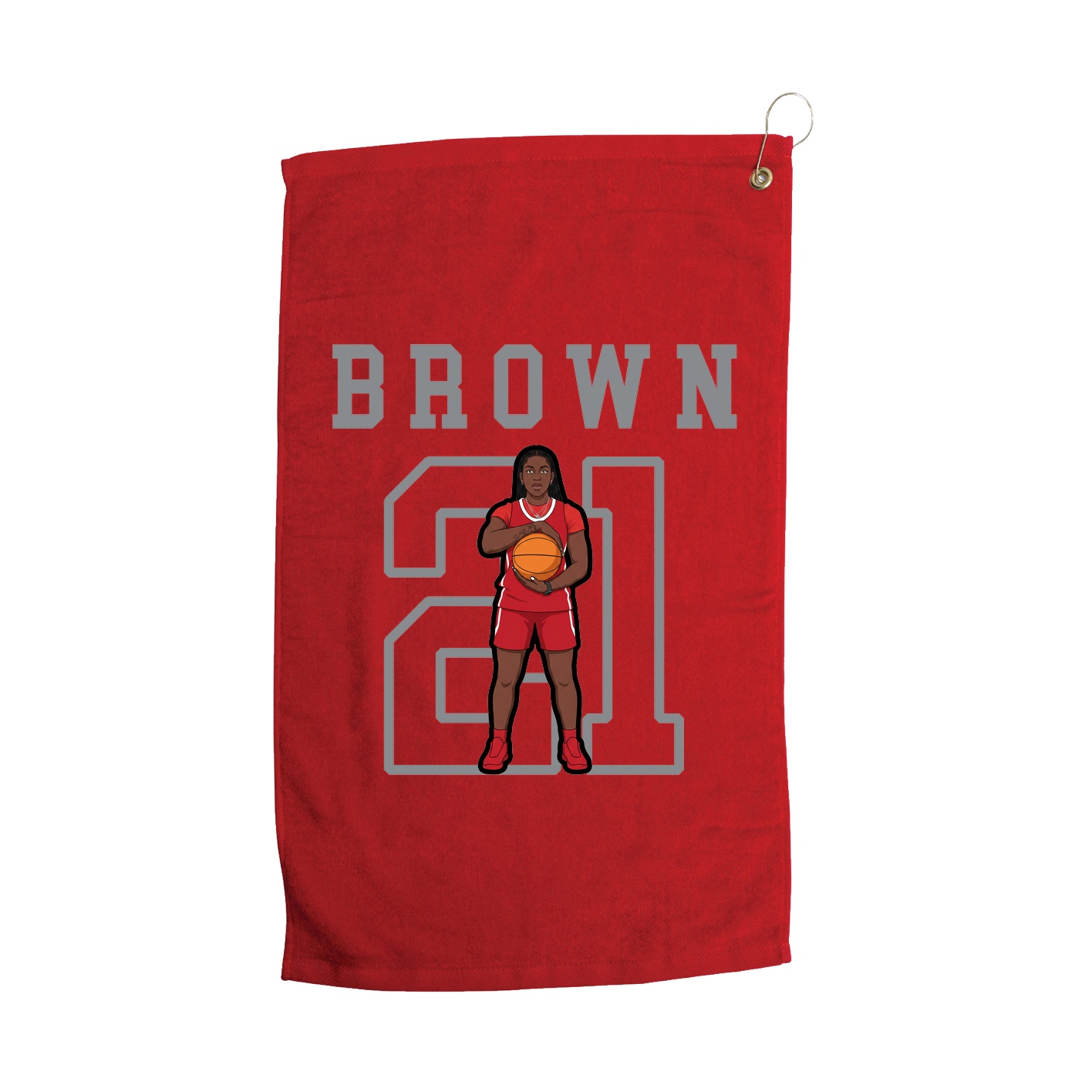 Golf Towel — Shirsey in Red
