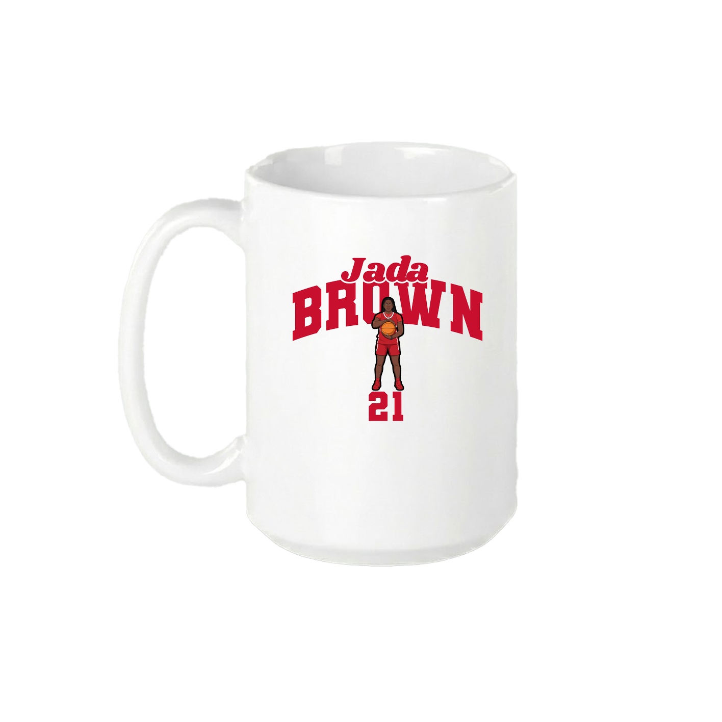 15oz Coffee Mug — Signature Arch in White