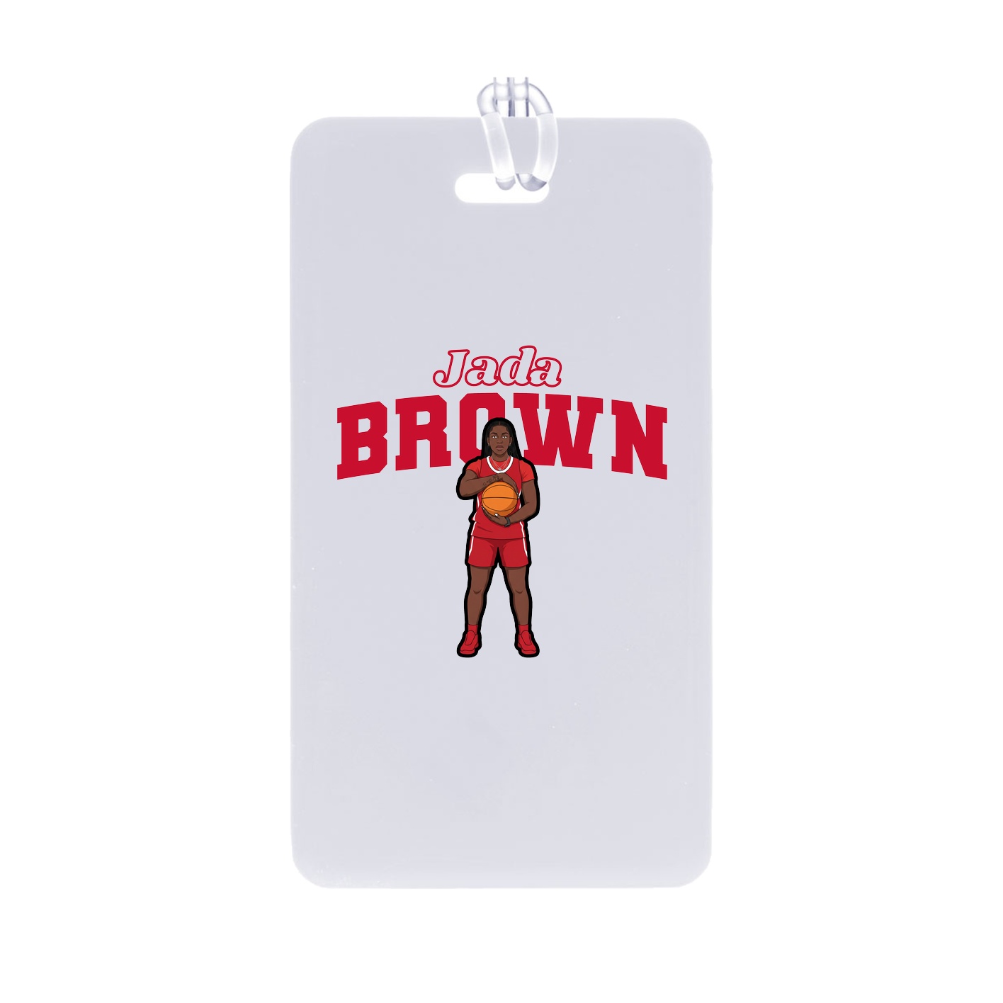 Bag Tag — Name Arch in Classic