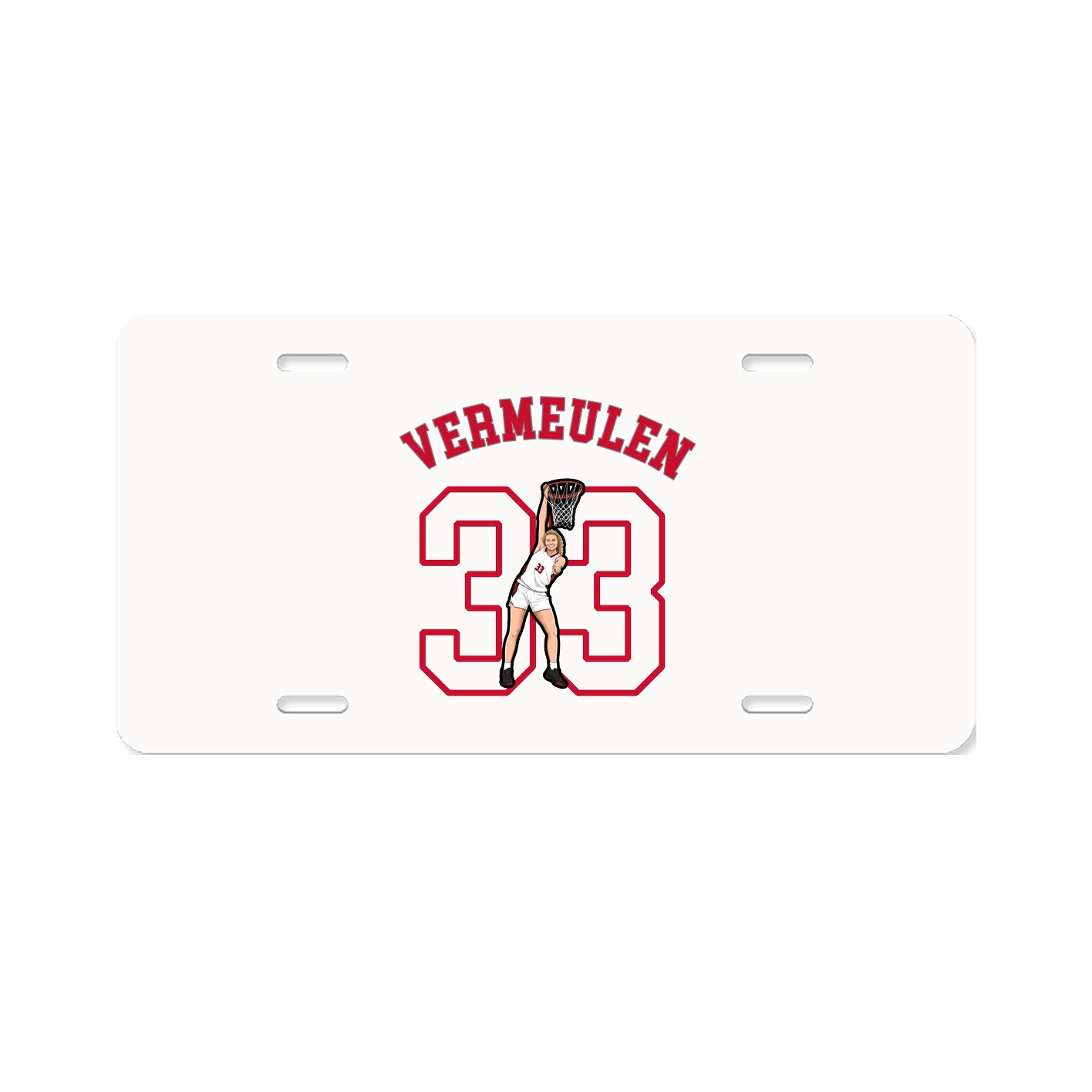 License Plate — Shirsey Arch in Classic