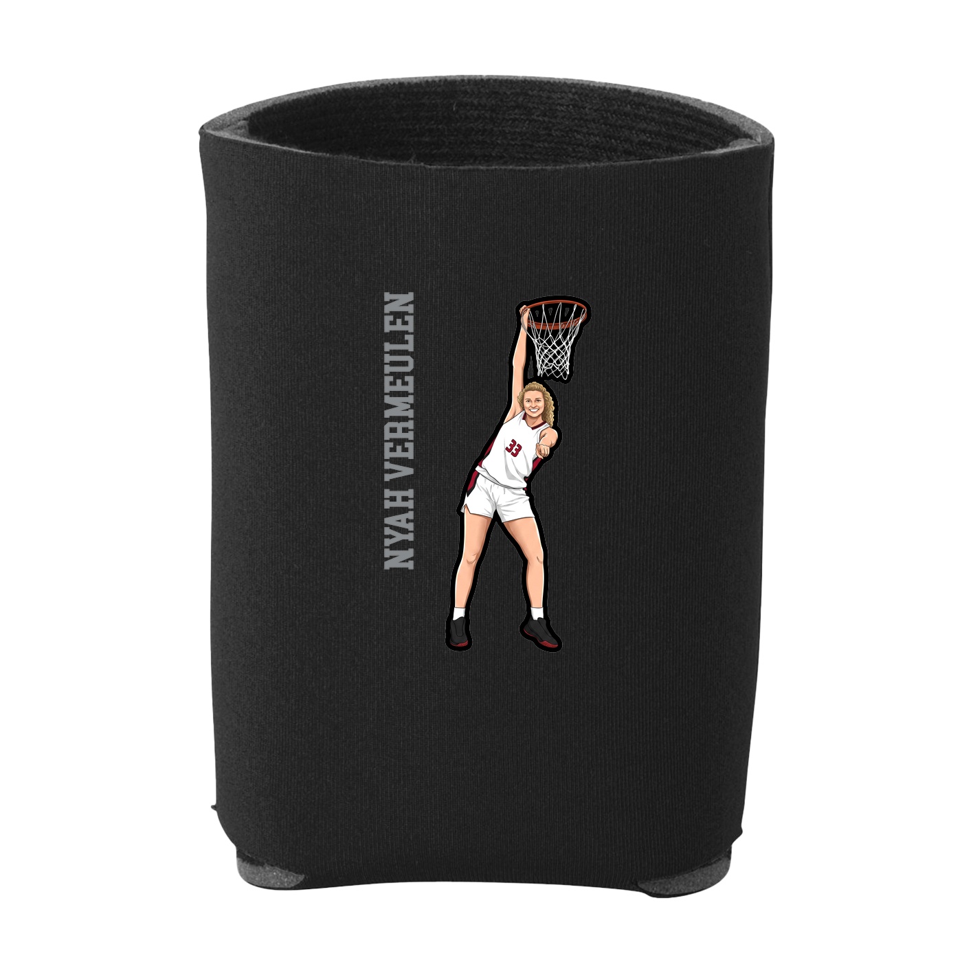 Can Holder — Name Vertical in Black