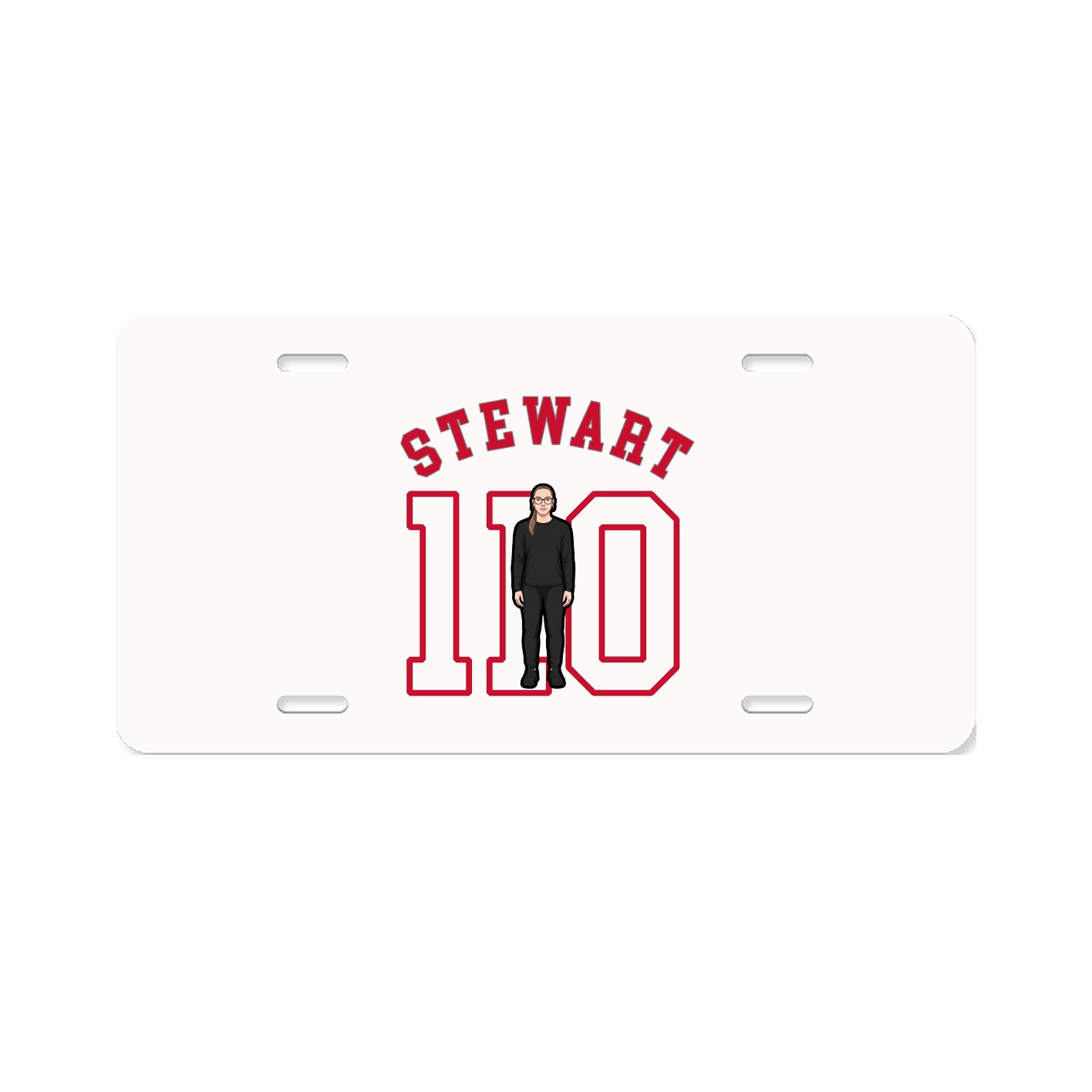 License Plate — Shirsey Arch in Classic