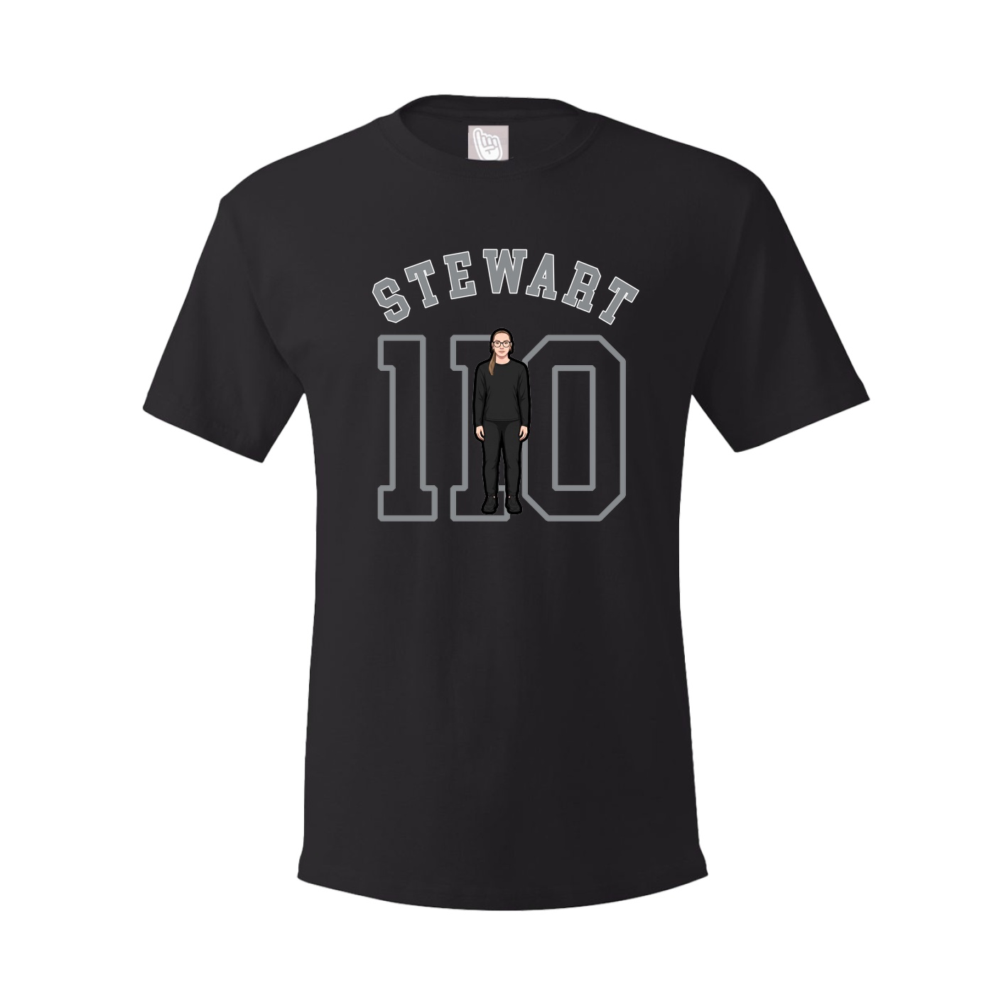 Tee — Shirsey Arch in Black