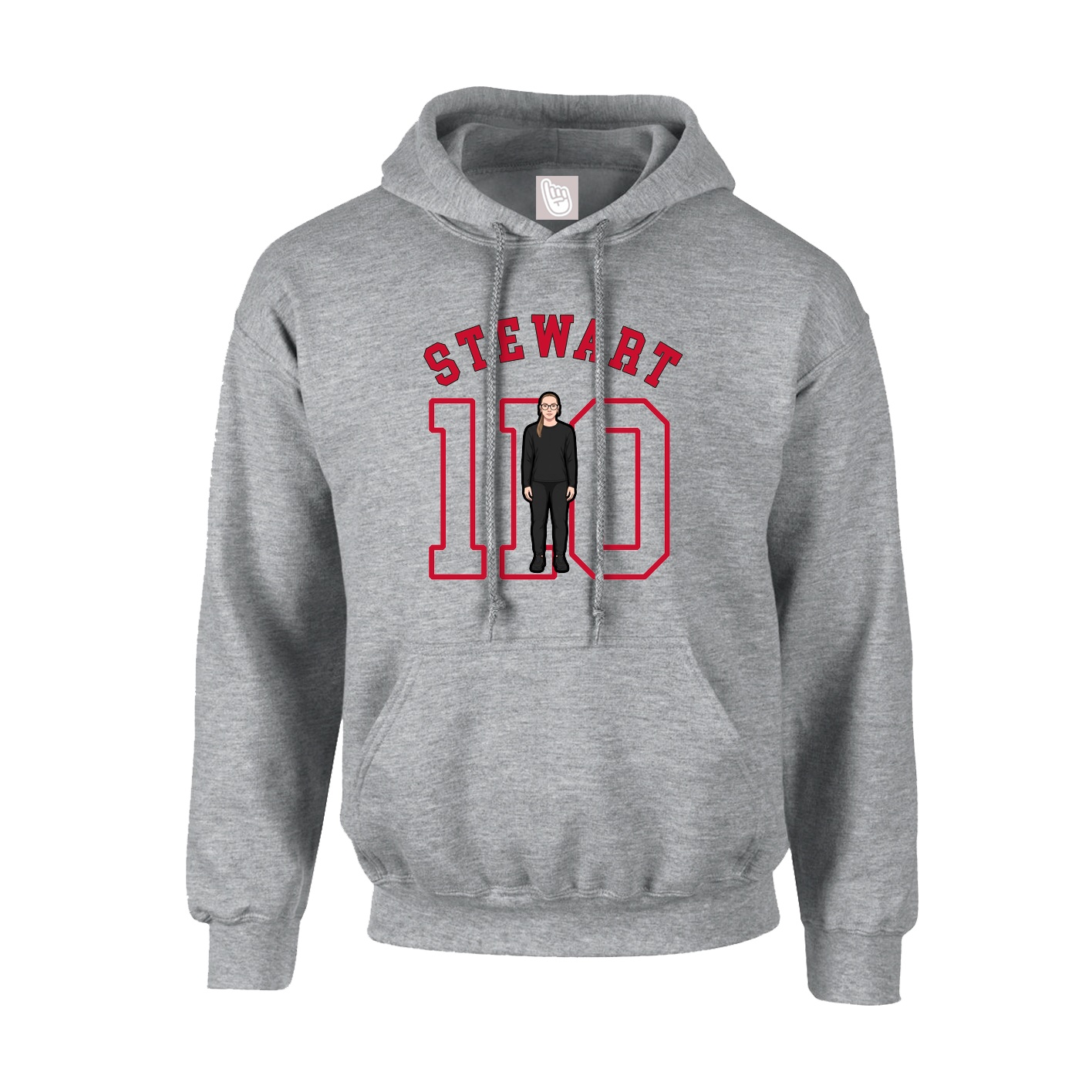 Hoodie — Shirsey Arch in Grey