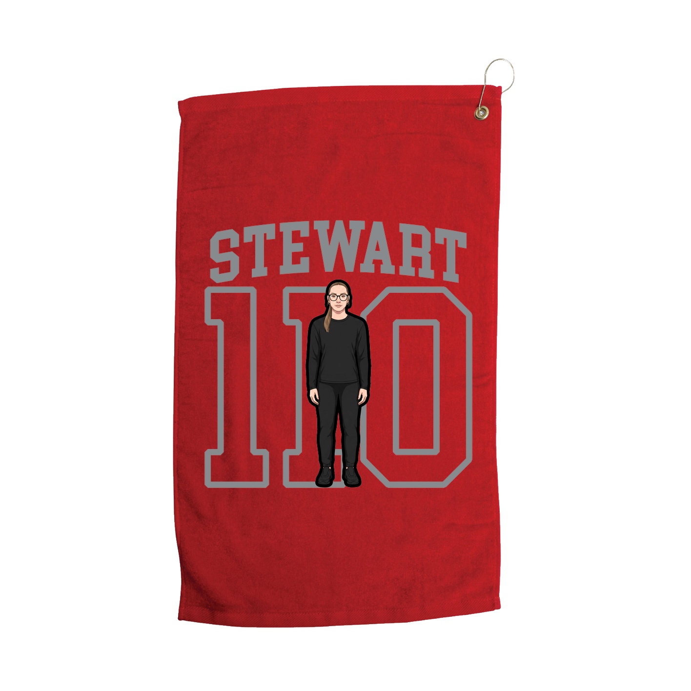 Golf Towel — Shirsey in Red