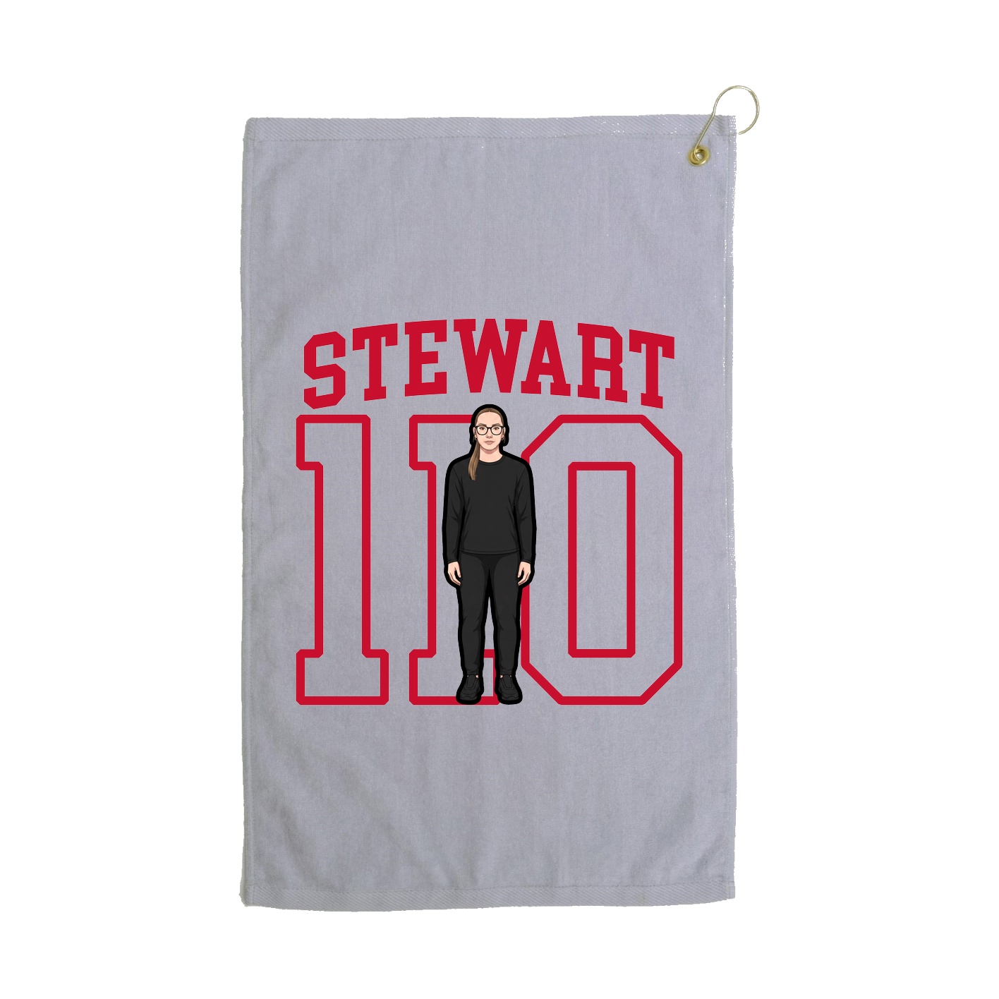 Golf Towel — Shirsey in Grey