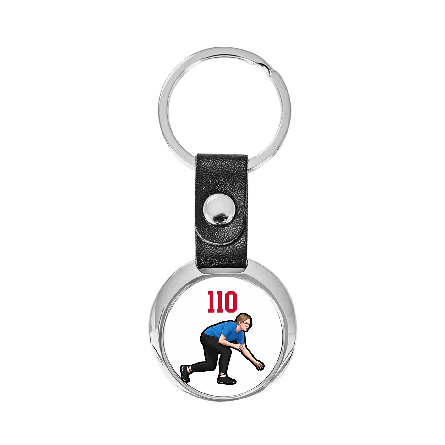 Key Chain — Number Top in Classic