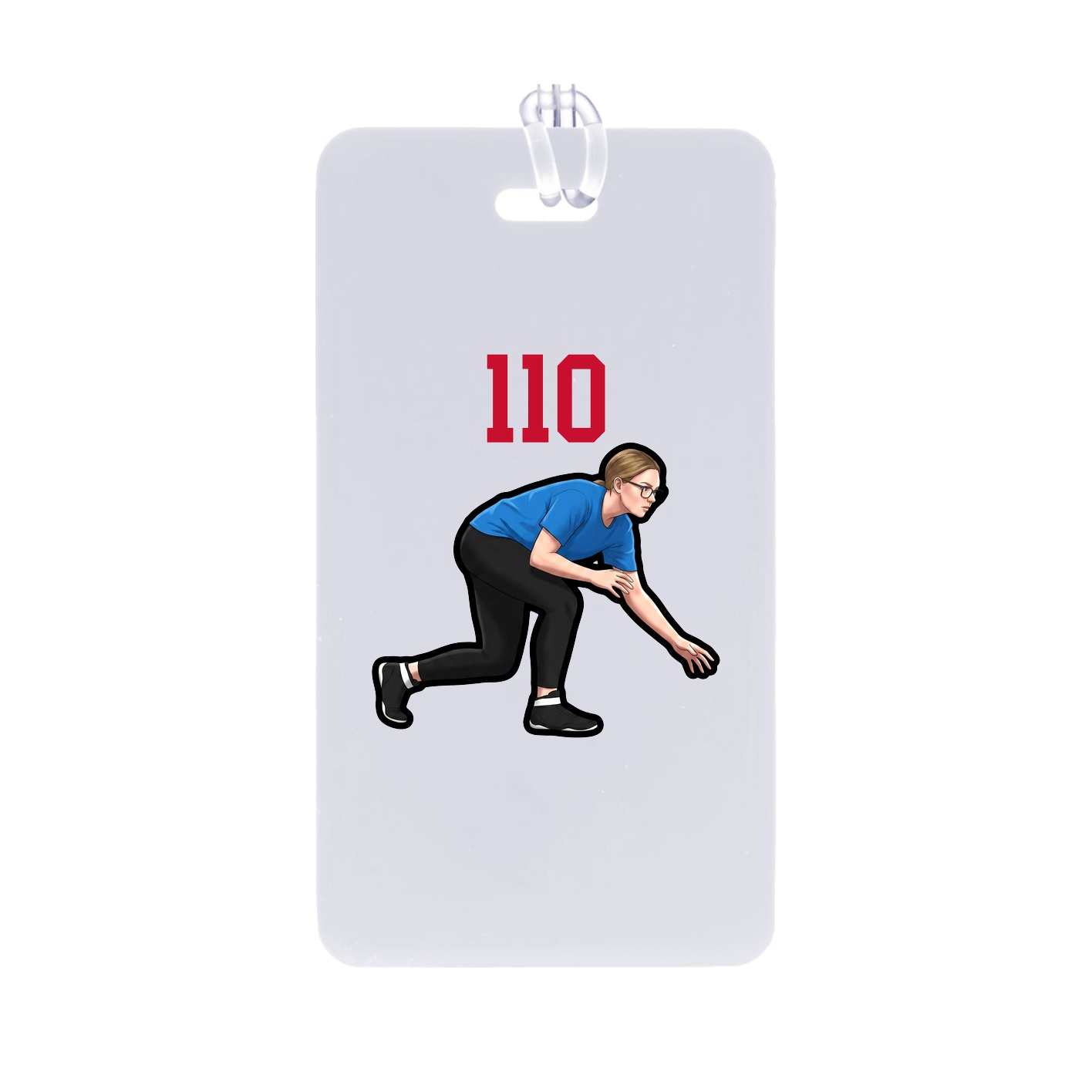 Bag Tag — Number Top in Classic