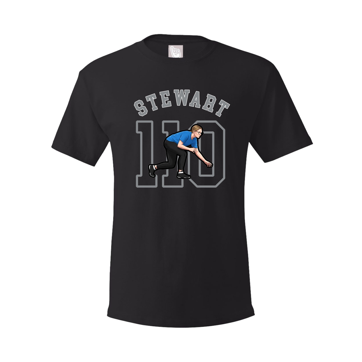 Youth Tee — Shirsey Arch in Black