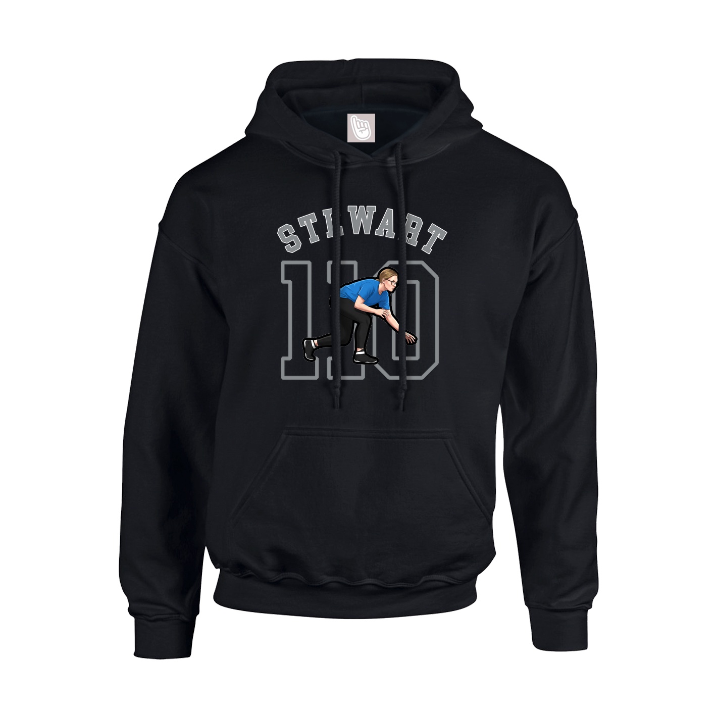 Youth Hoodie — Shirsey Arch in Black