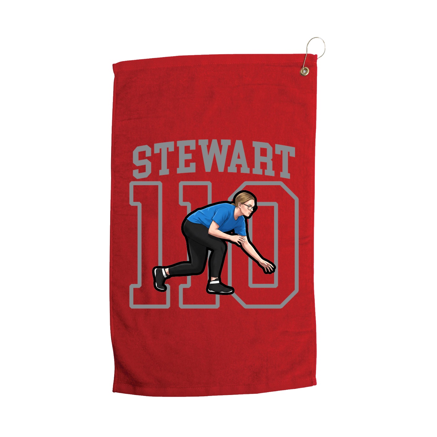 Golf Towel — Shirsey in Red