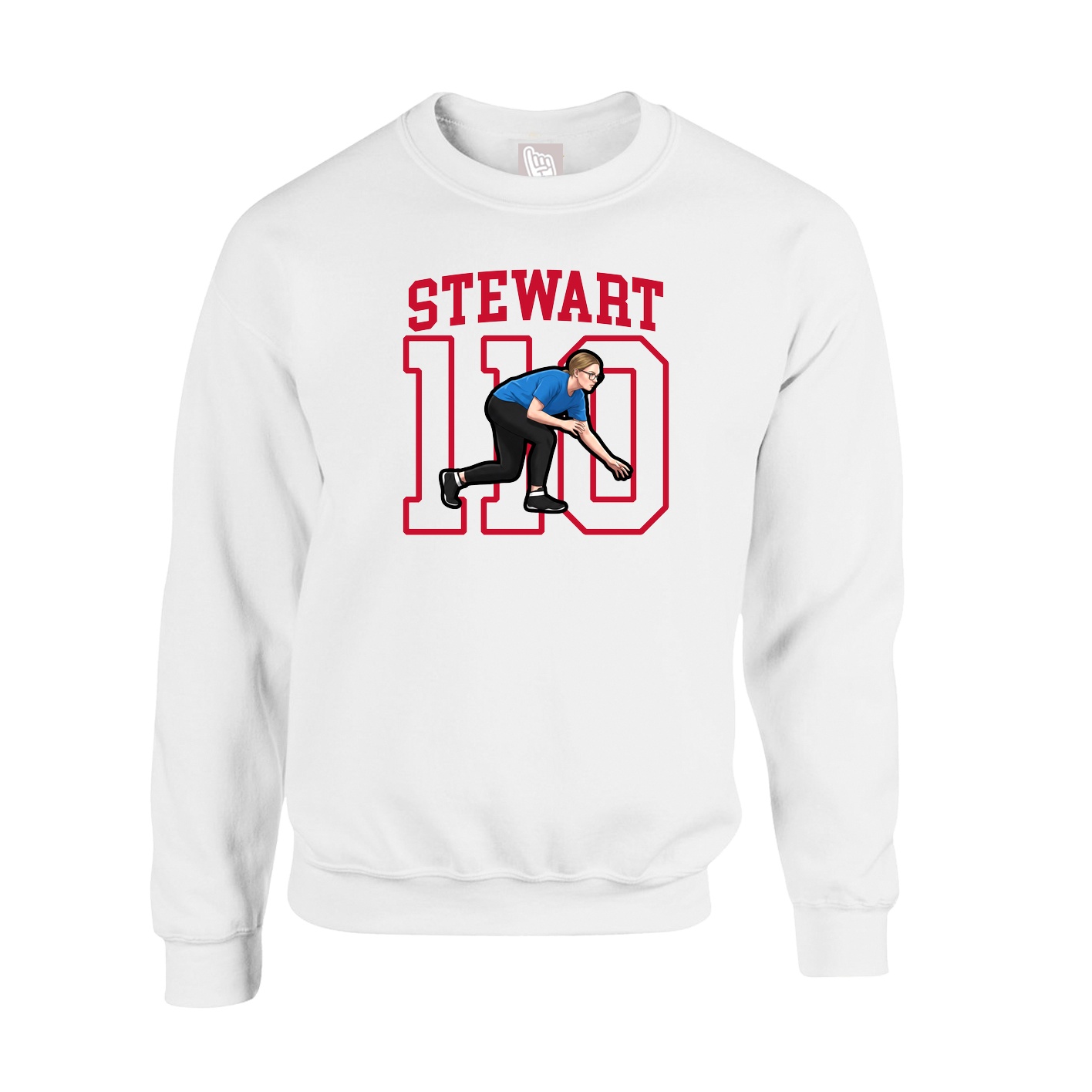 Fleece Crew — Shirsey in White