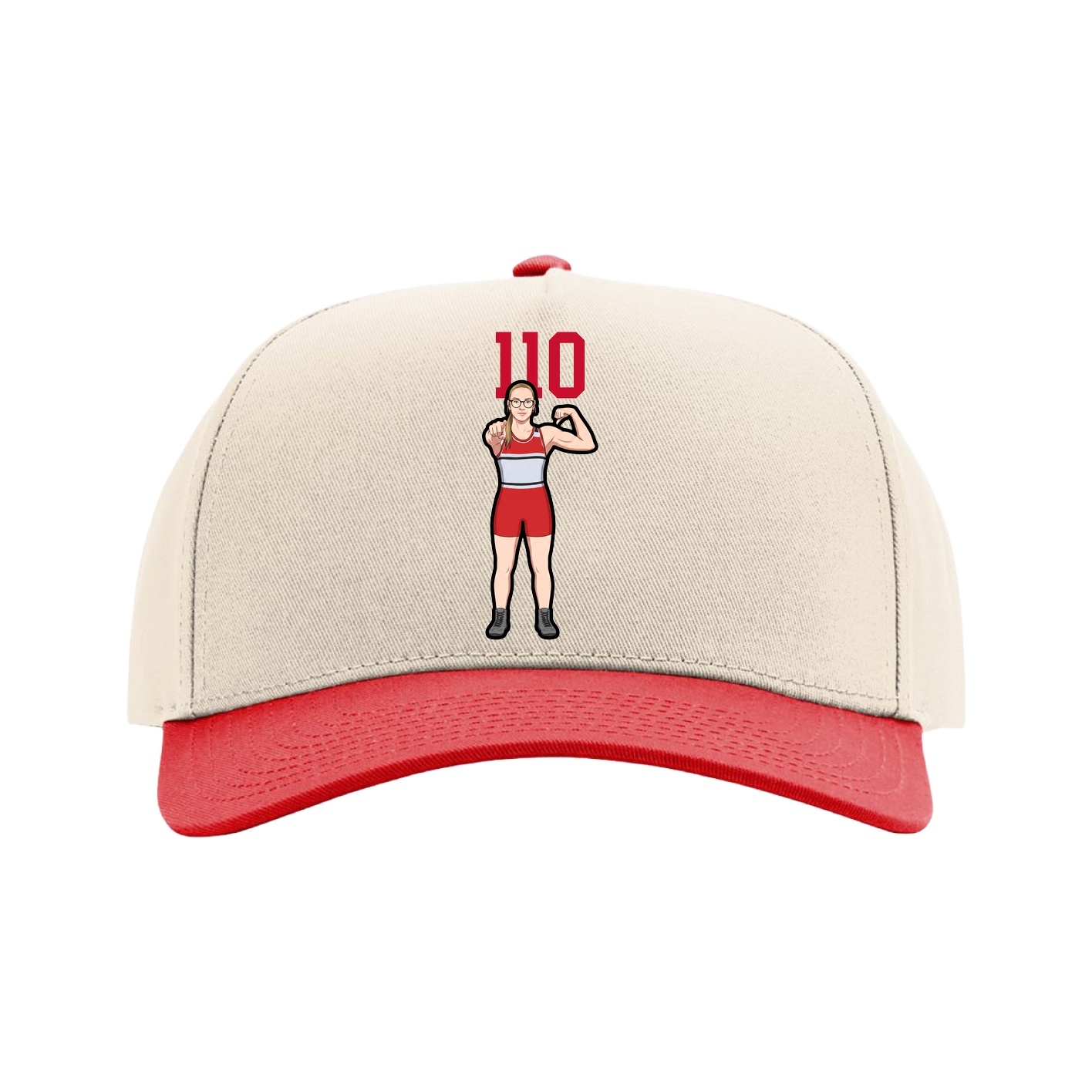 Full Fabric Five-Panel Champ Cap