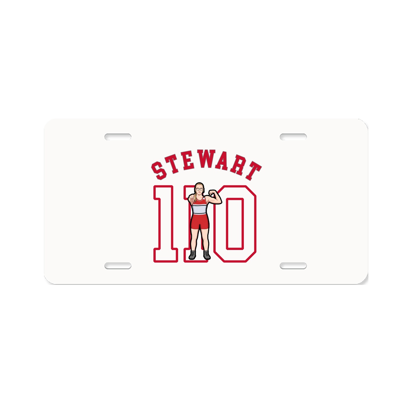 License Plate — Shirsey Arch in Classic