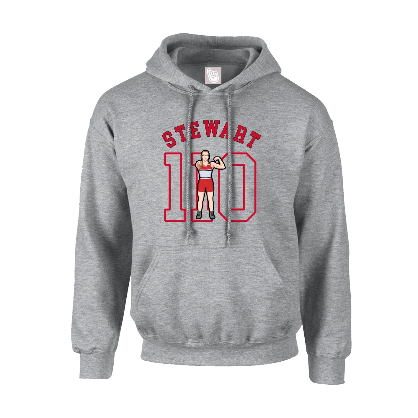 Hoodie — Shirsey Arch in Grey