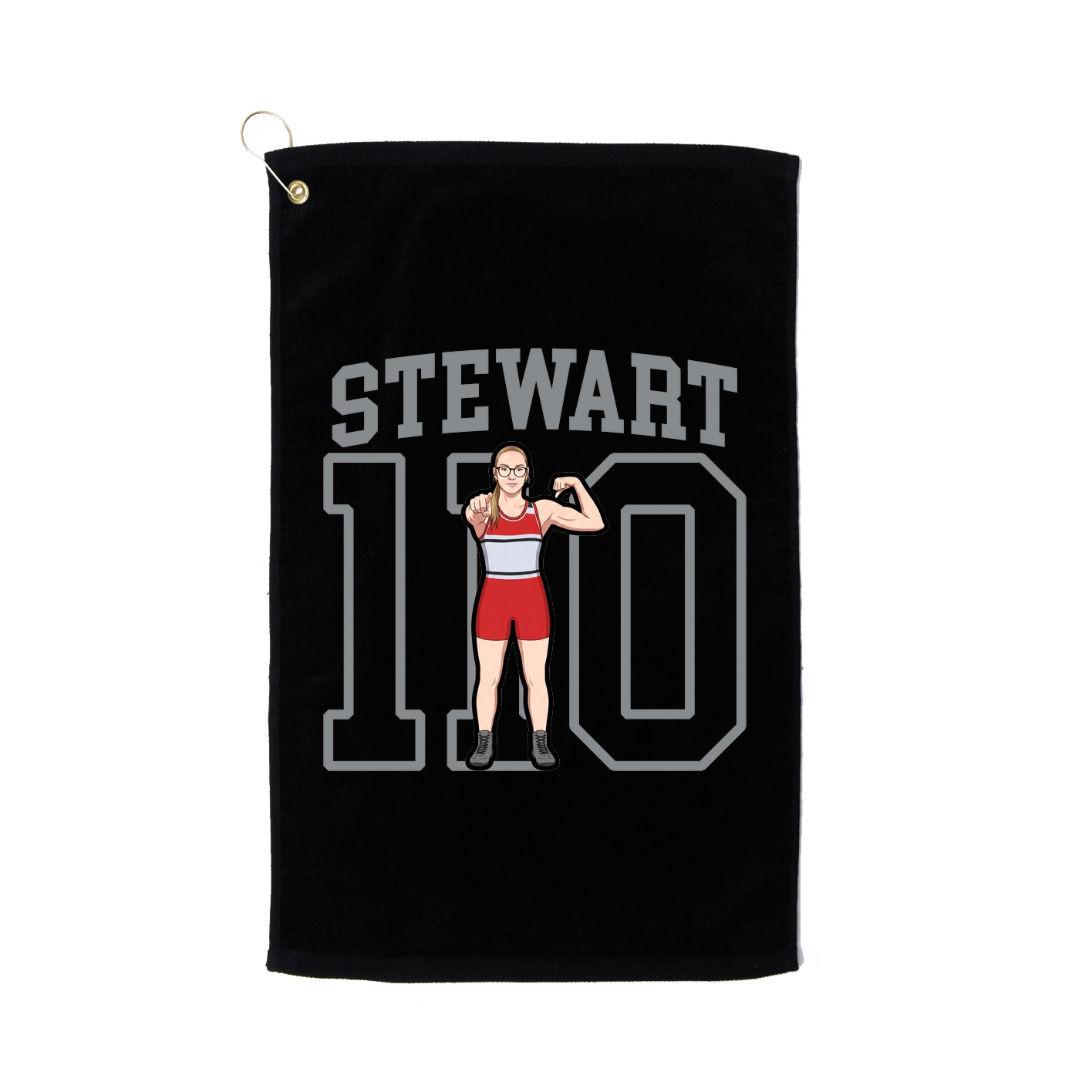 Golf Towel — Shirsey in Black