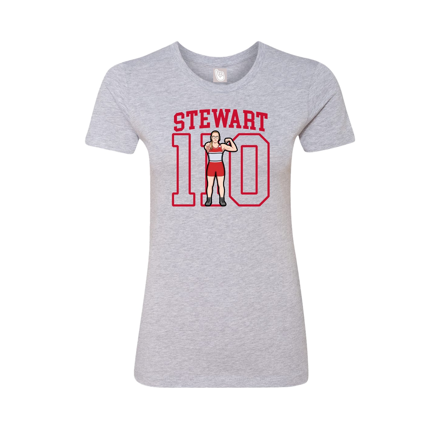 Womens Tee — Shirsey in Grey