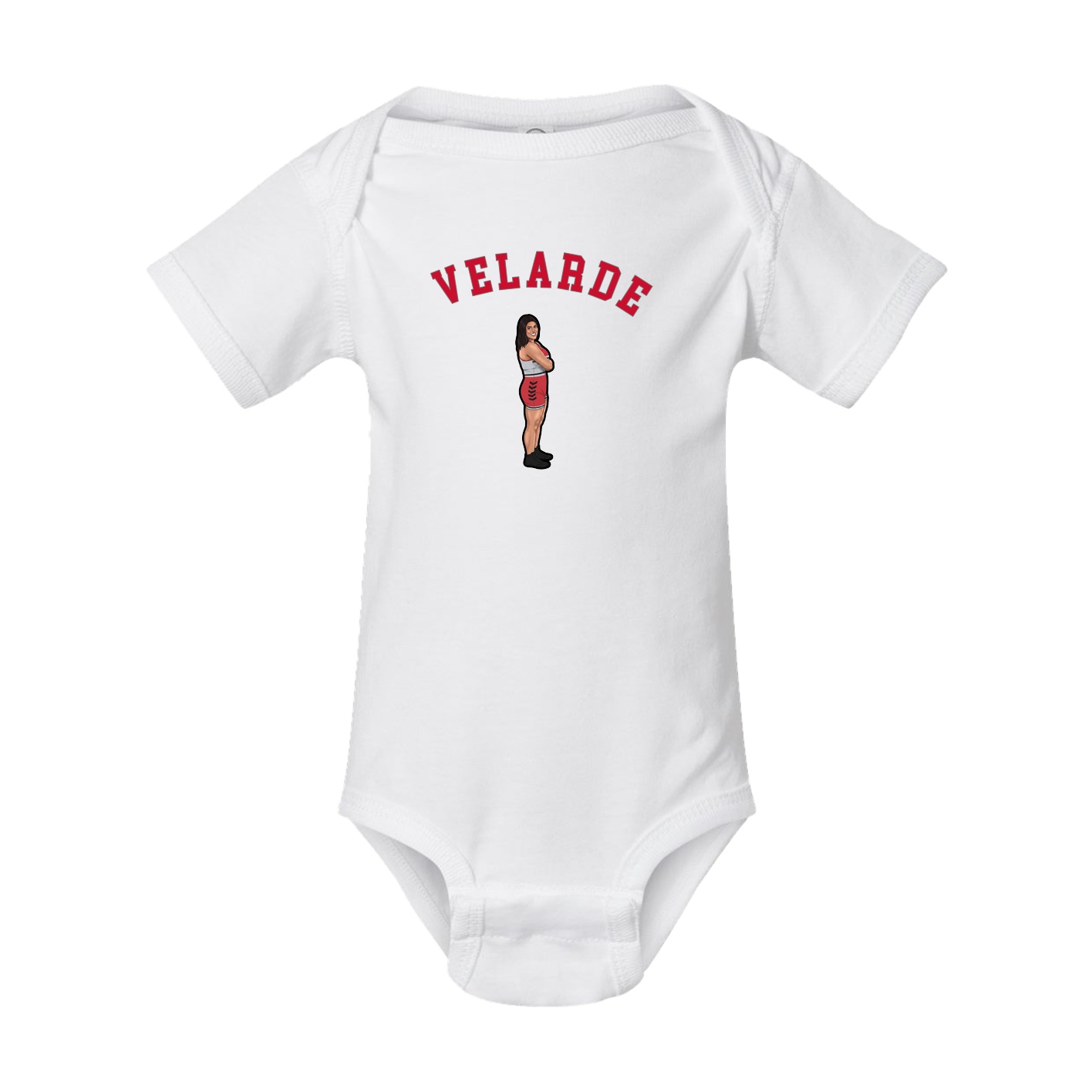 Baby Onesie — Shirsey Arch in White