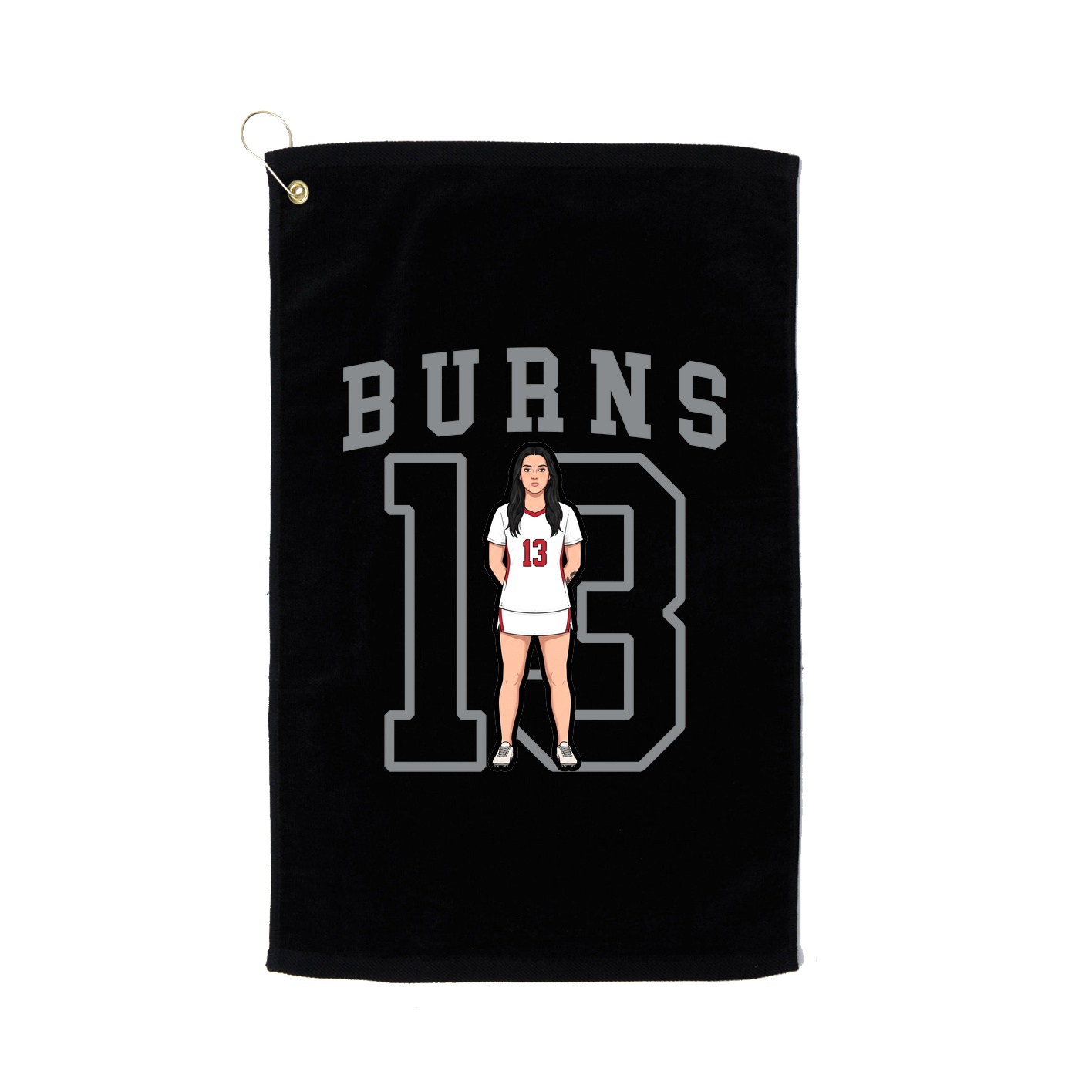 Golf Towel — Shirsey in Black