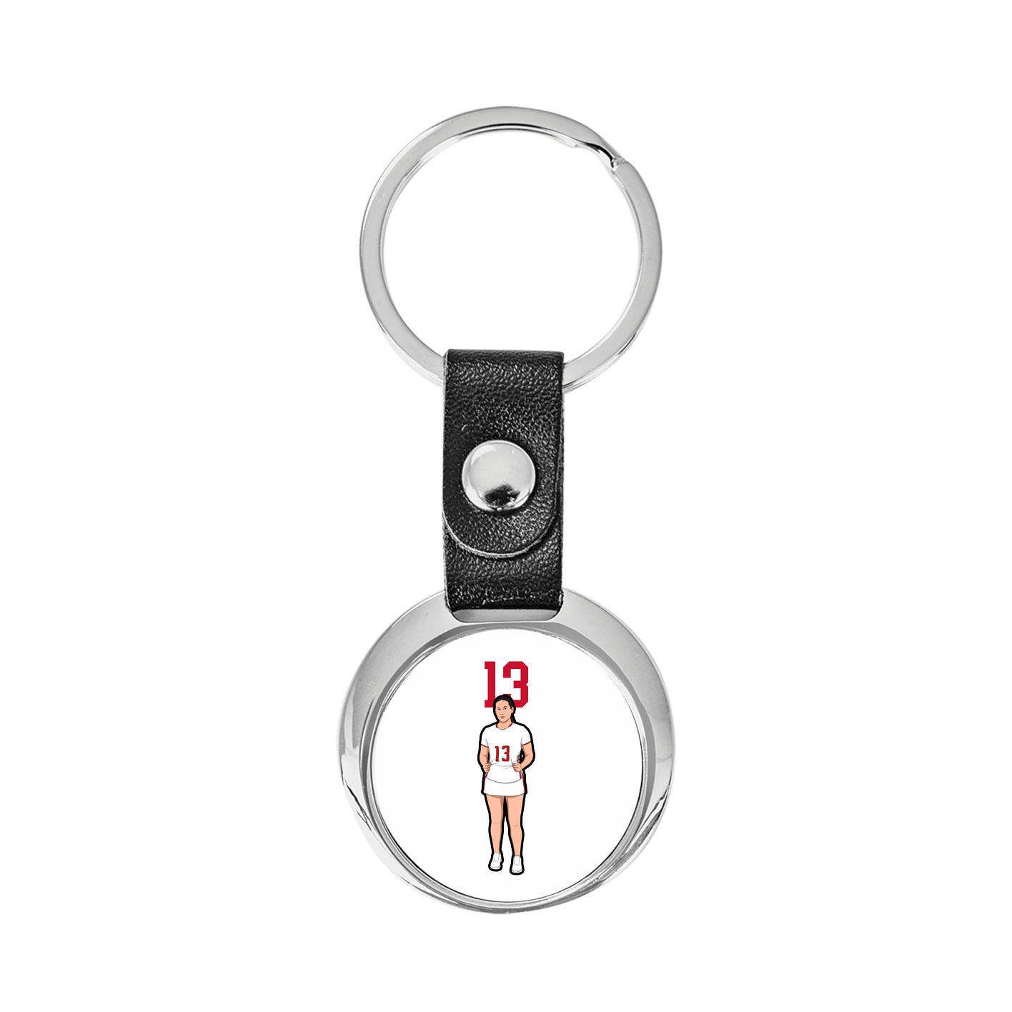 Key Chain — Number Top in Classic