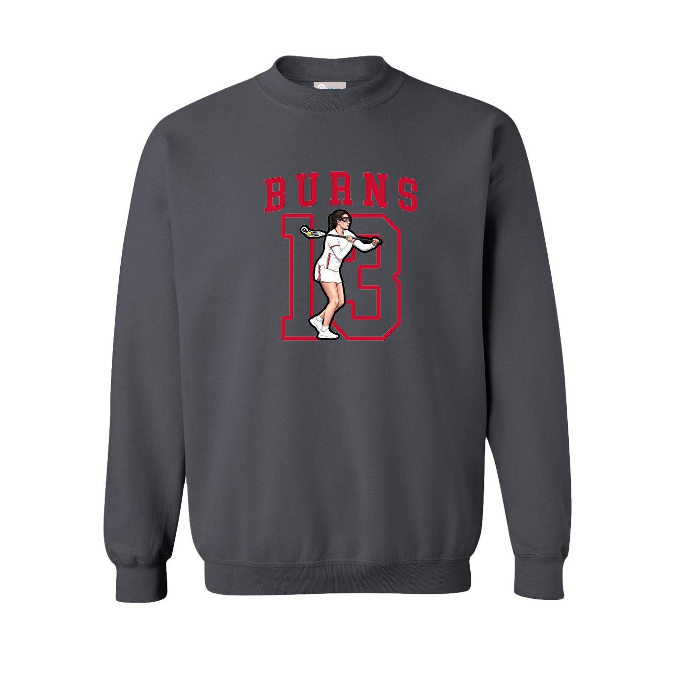 Fleece Crew — Shirsey in Grey