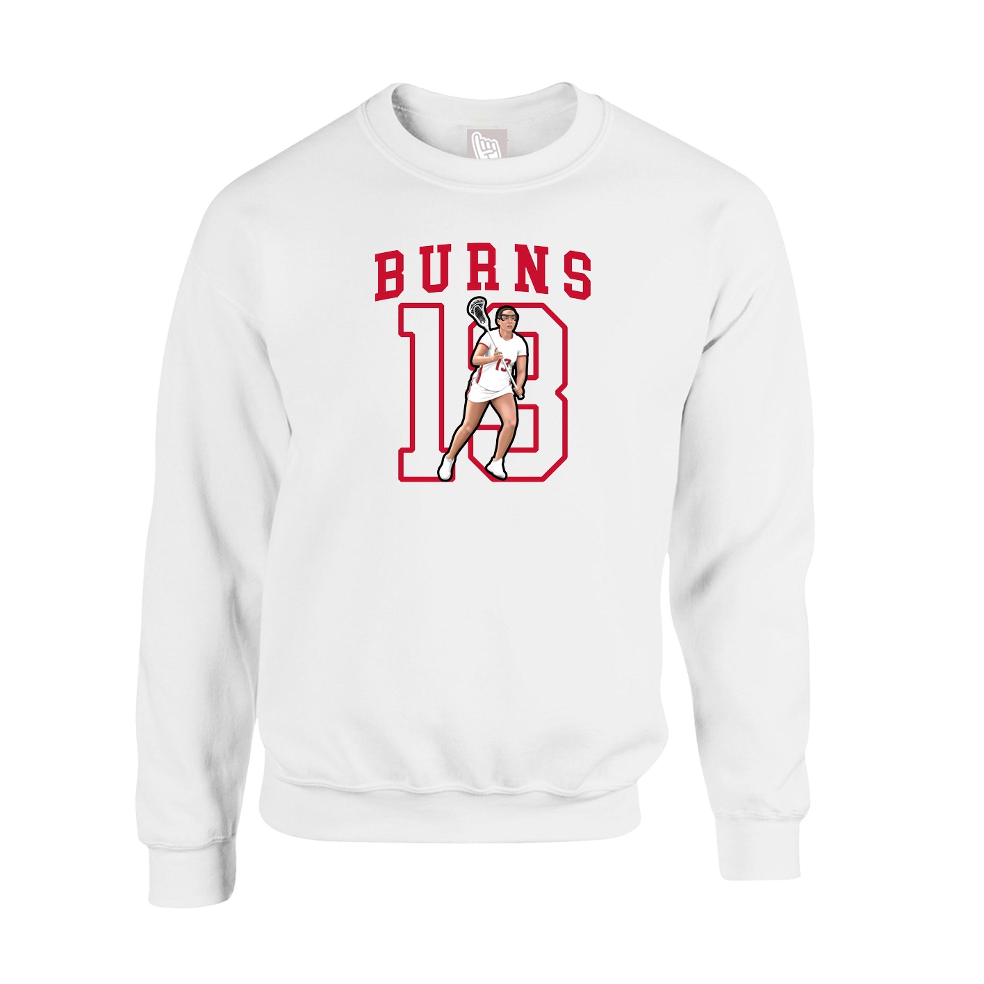Fleece Crew — Shirsey in White
