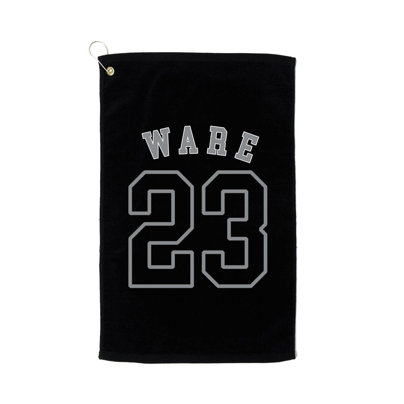 Golf Towel — Shirsey Arch in Black