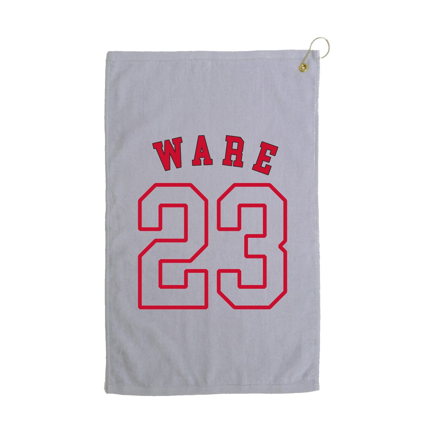 Golf Towel — Shirsey Arch in Grey