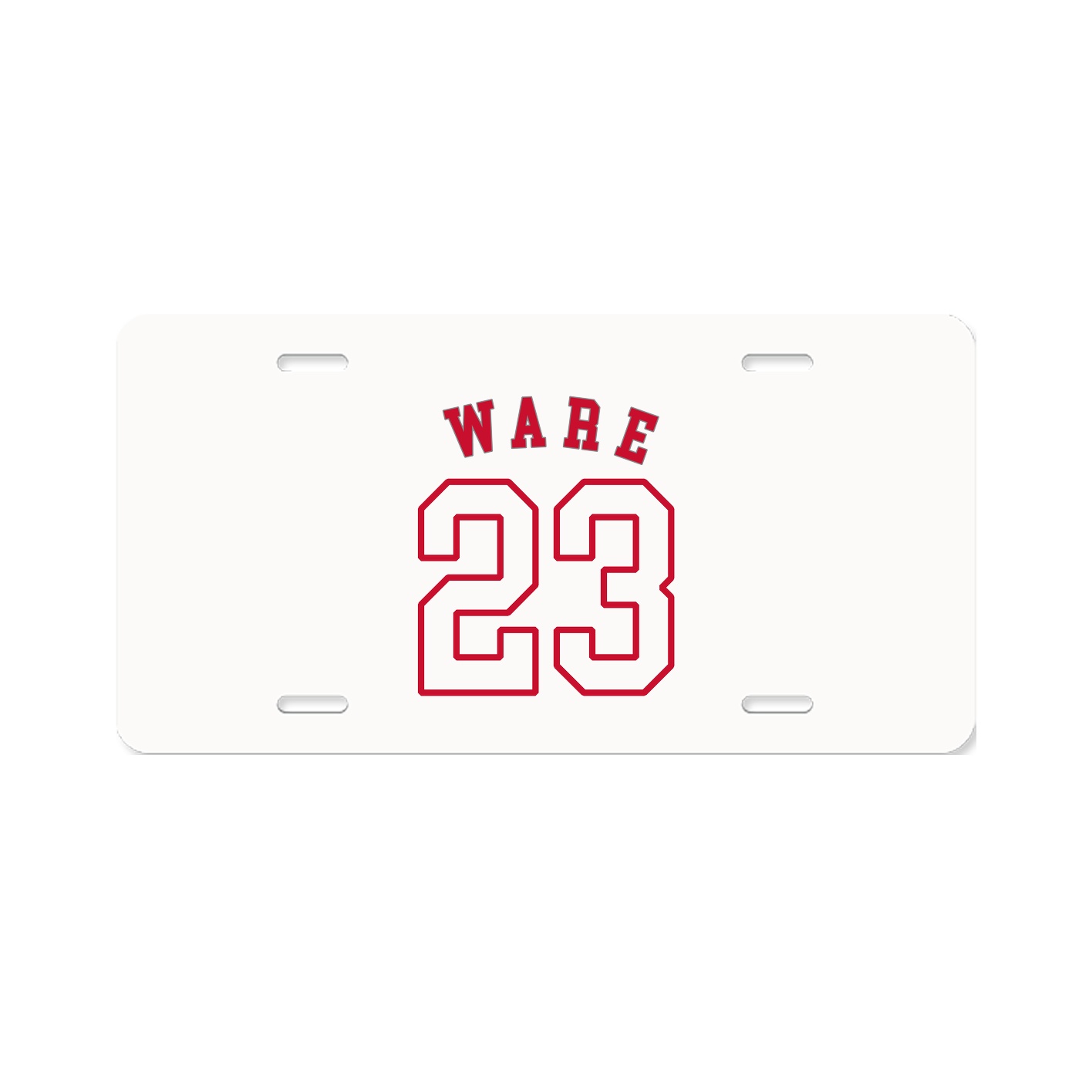 License Plate — Shirsey Arch in Classic