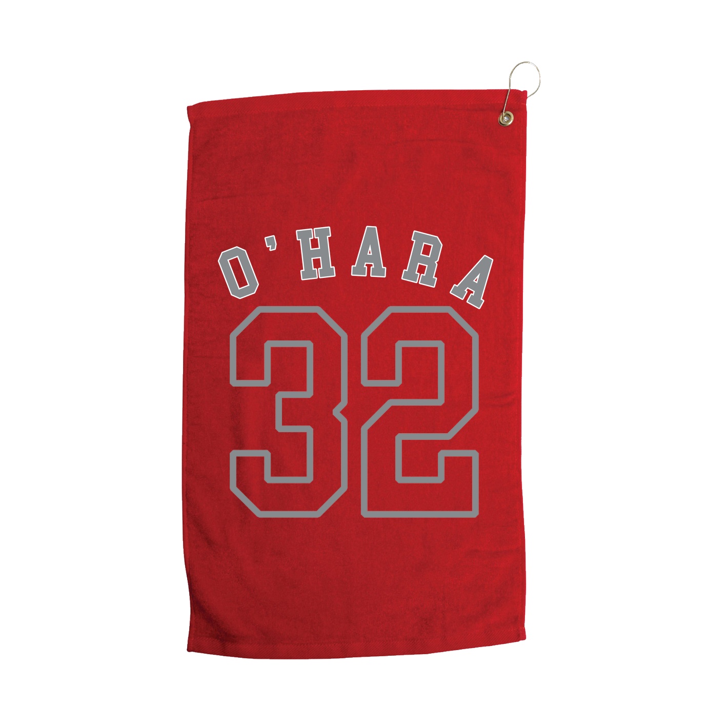 Golf Towel — Shirsey Arch in Red