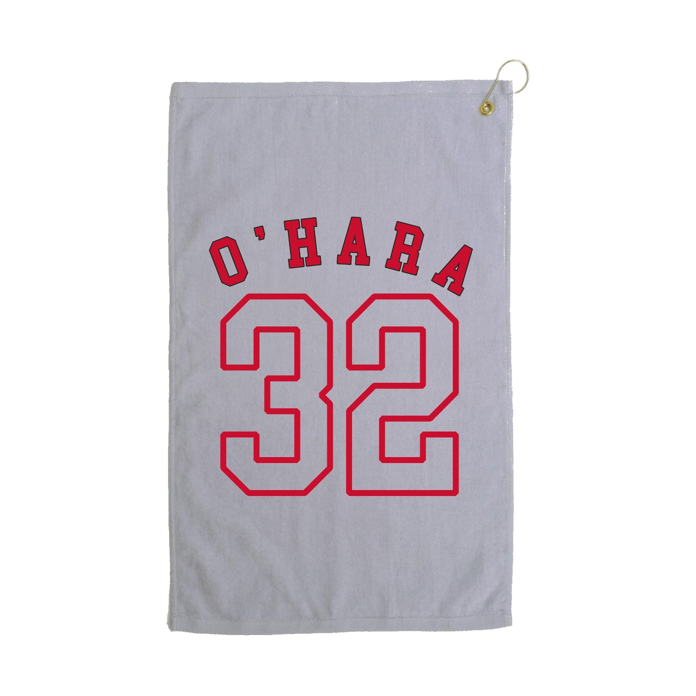 Golf Towel — Shirsey Arch in Grey