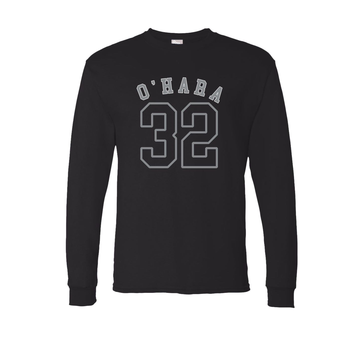 Long Sleeve Tee — Shirsey Arch in Black
