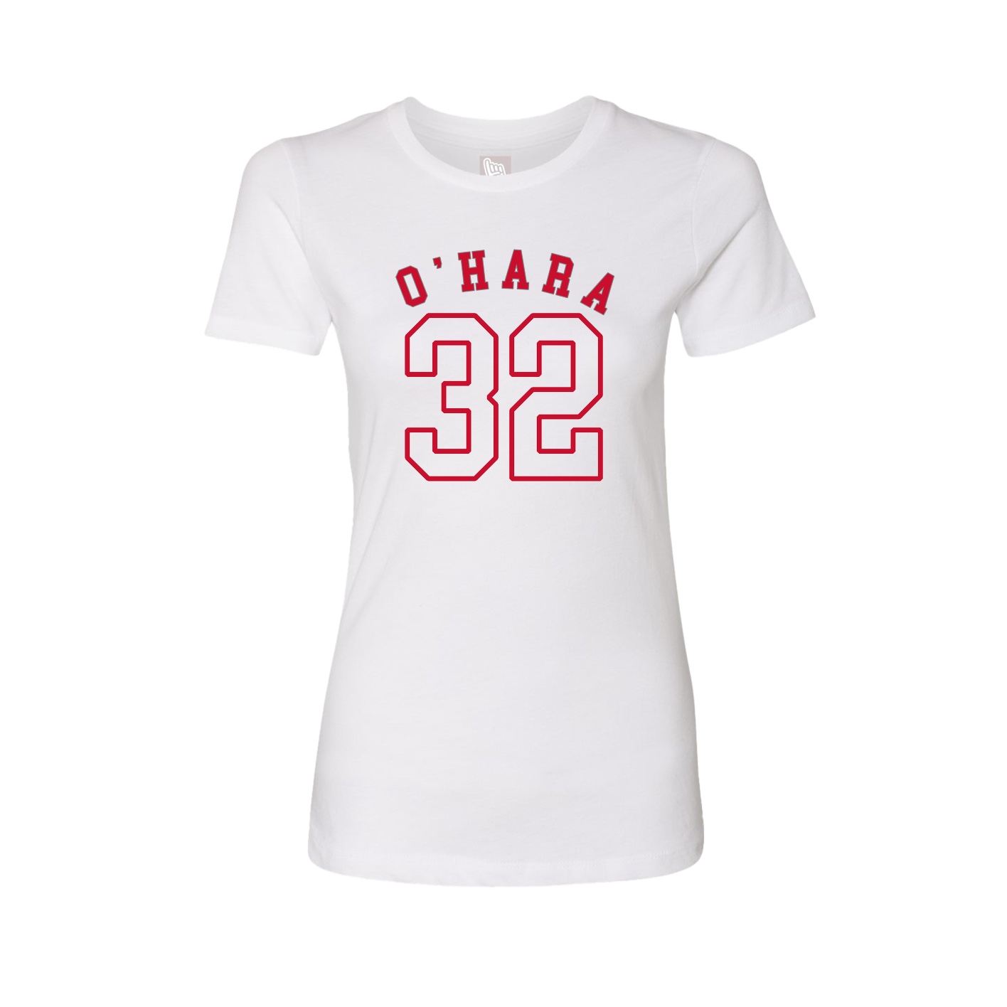 Womens Tee — Shirsey Arch in White