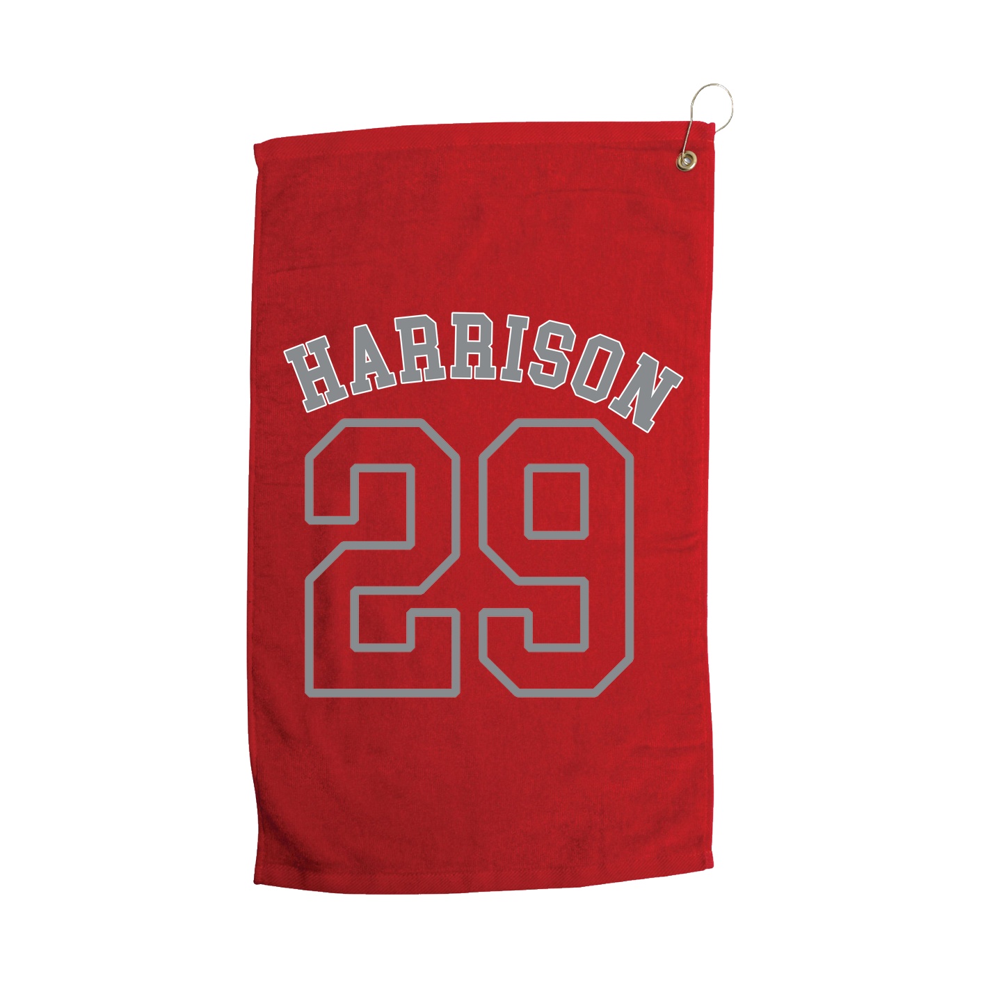 Golf Towel — Shirsey Arch in Red