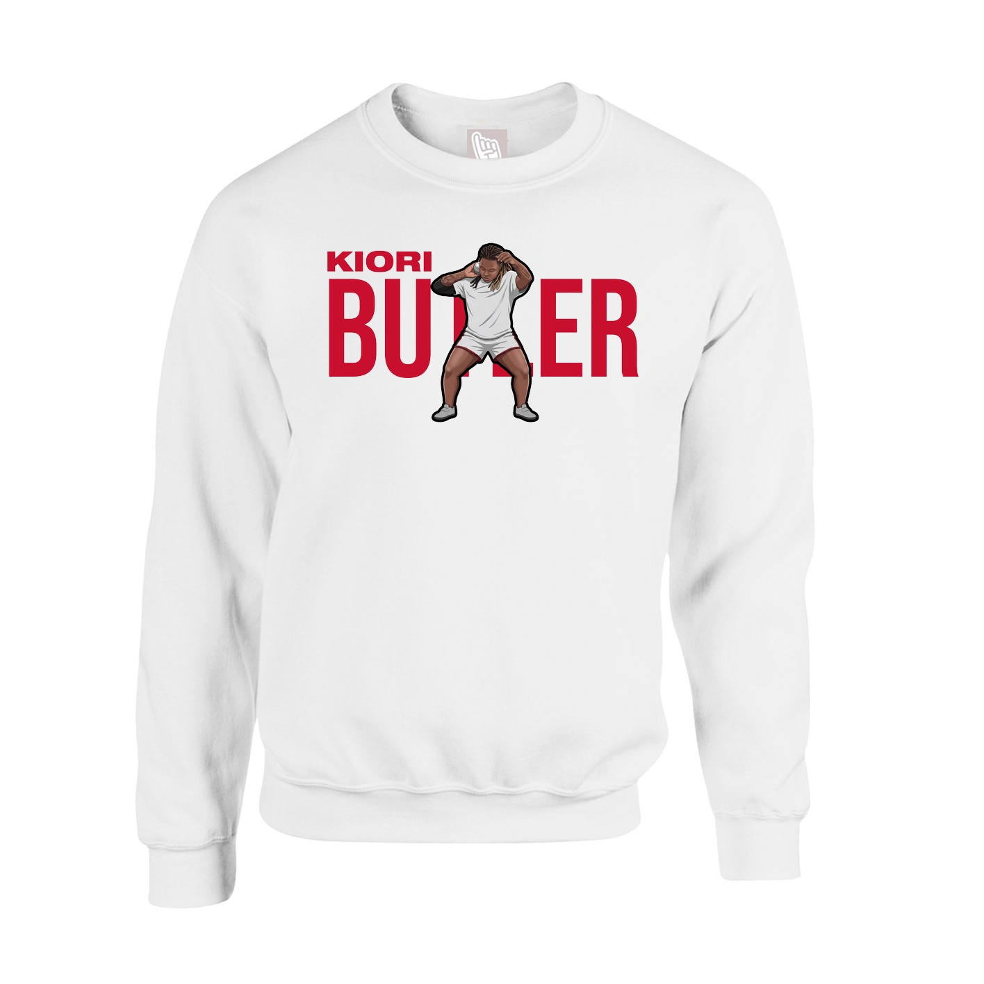 Fleece Crew — Player Name in White