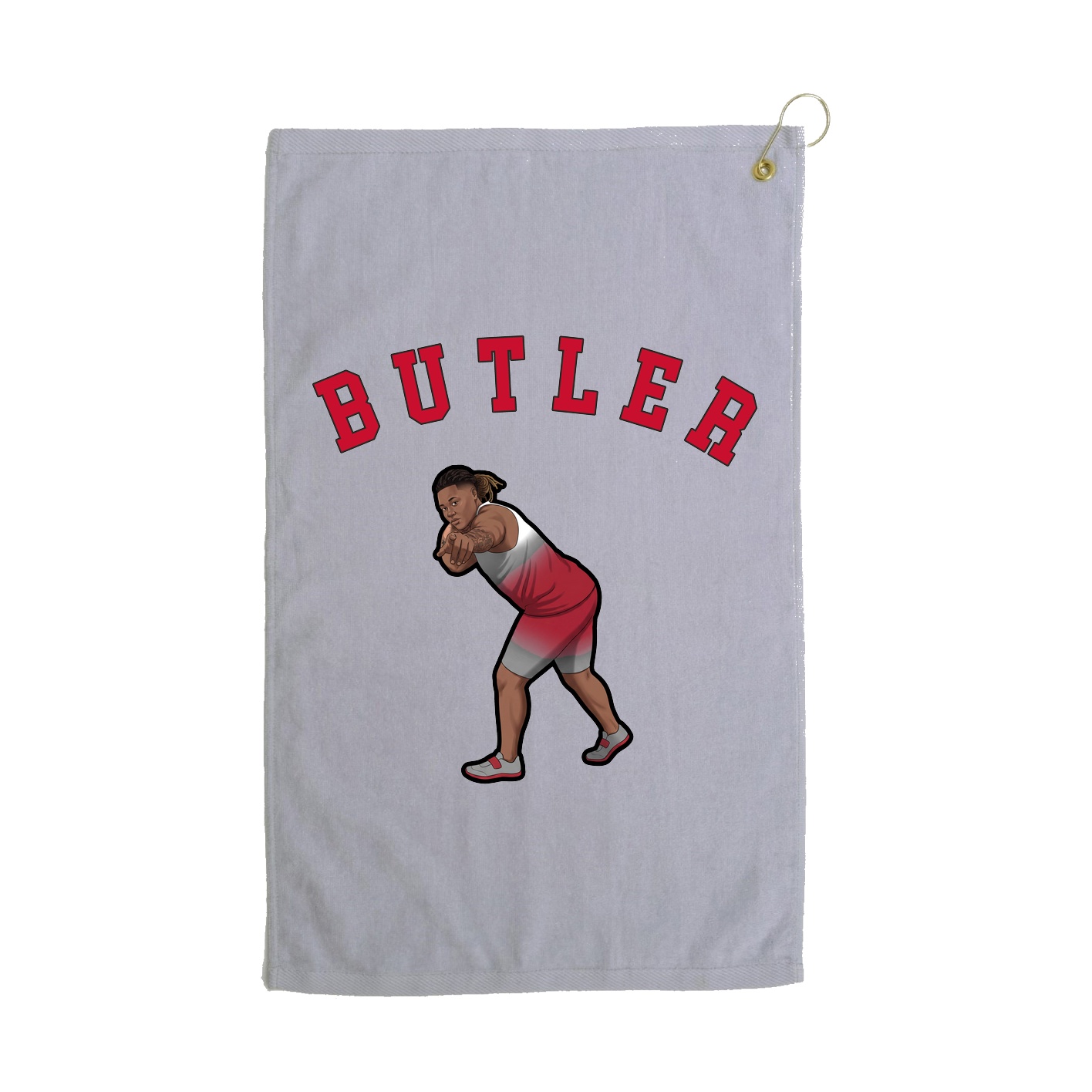 Golf Towel — Shirsey Arch in Grey