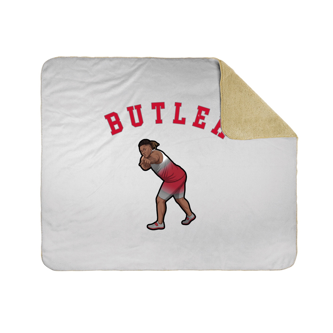 Throw Blanket — Shirsey Arch in White