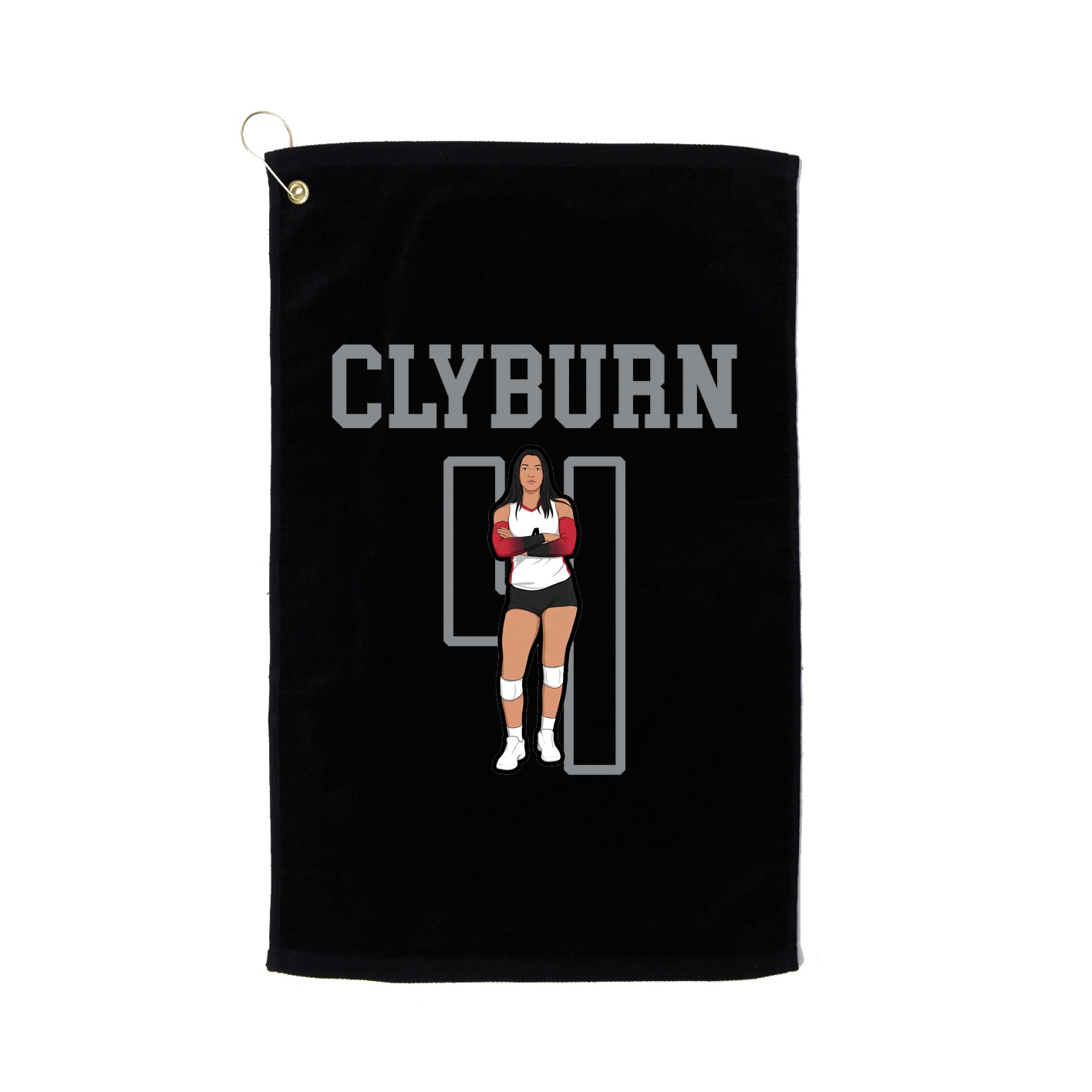 Golf Towel — Shirsey in Black