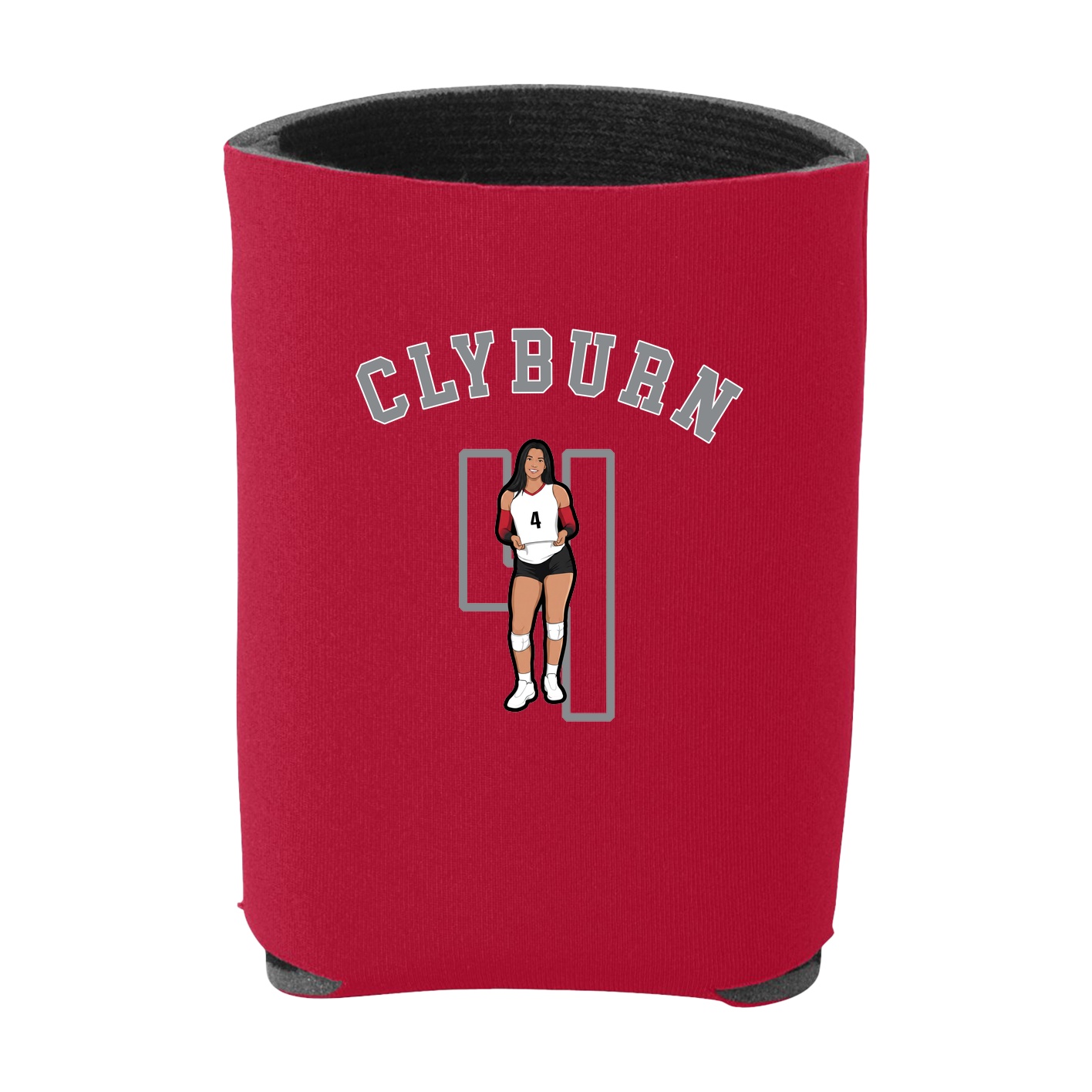 Can Holder — Shirsey Arch in Red