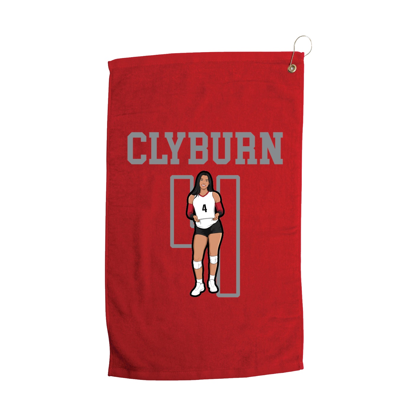 Golf Towel — Shirsey in Red