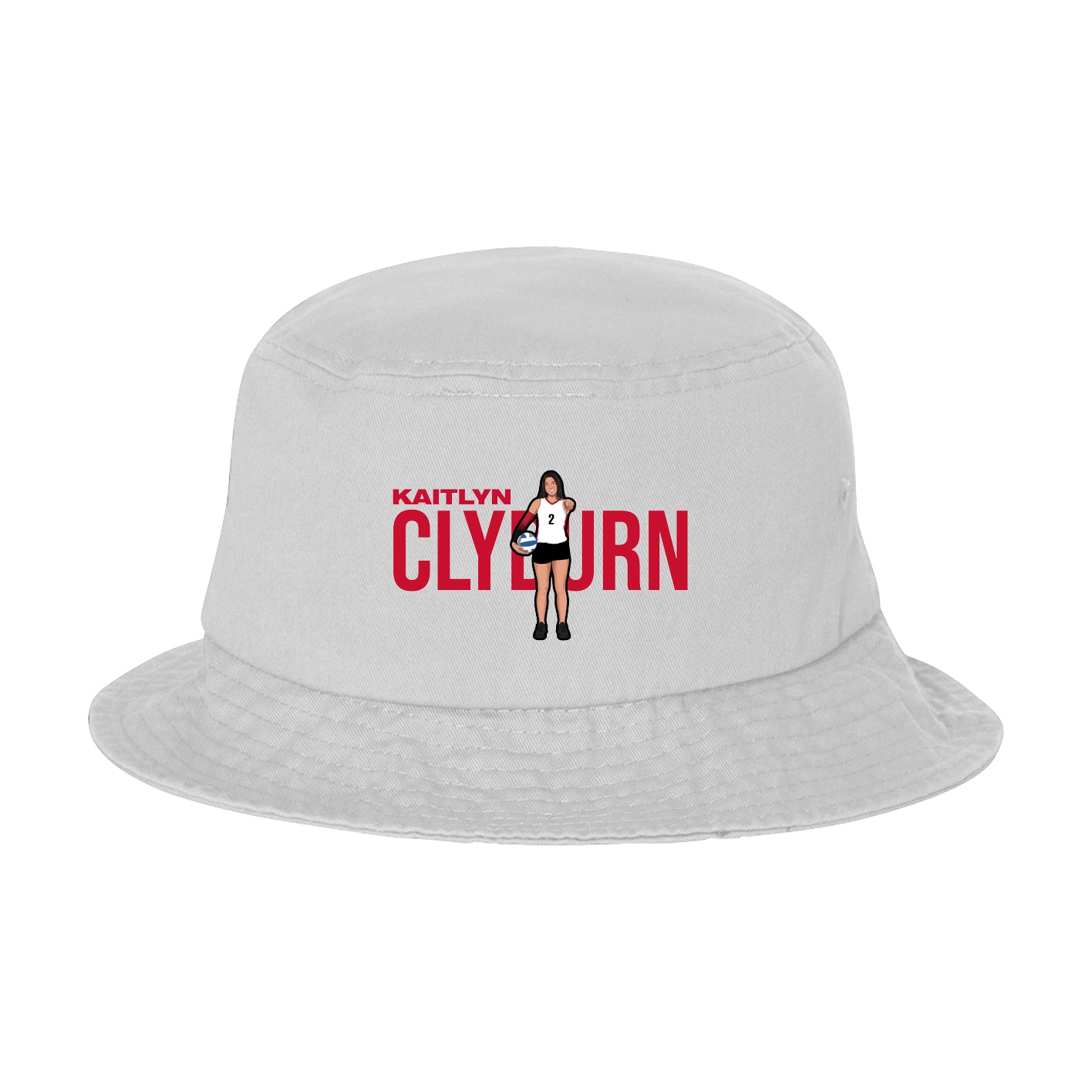 Bucket Cap — Player Name in White