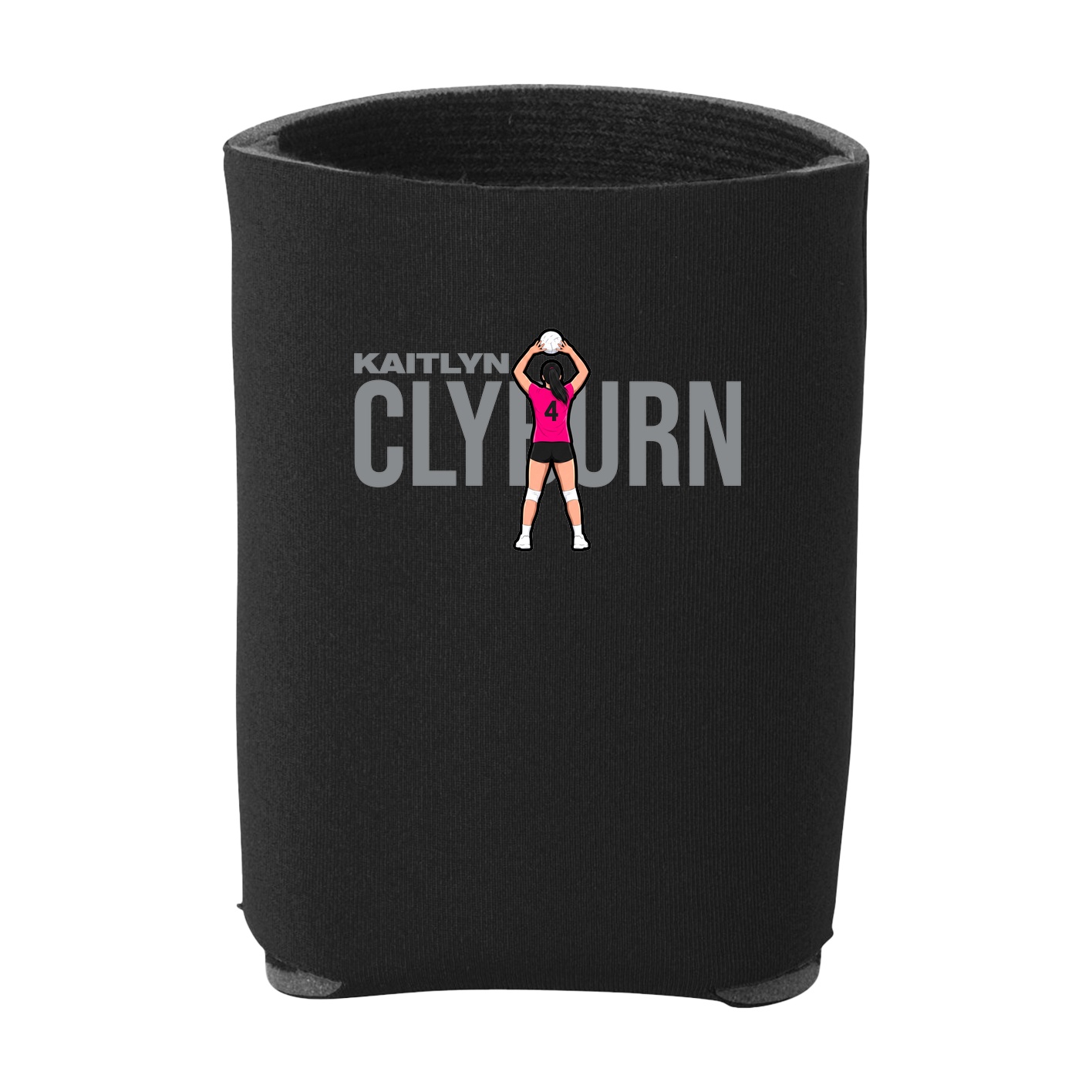 Can Holder — Player Name in Black