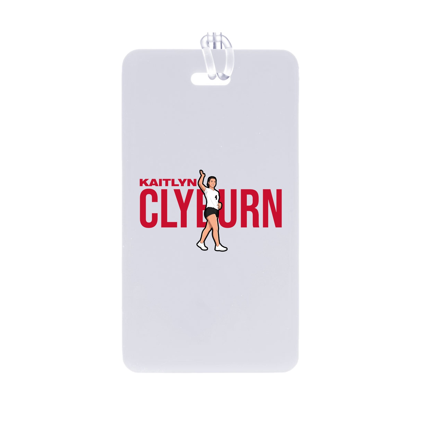 Bag Tag — Player Name in Classic