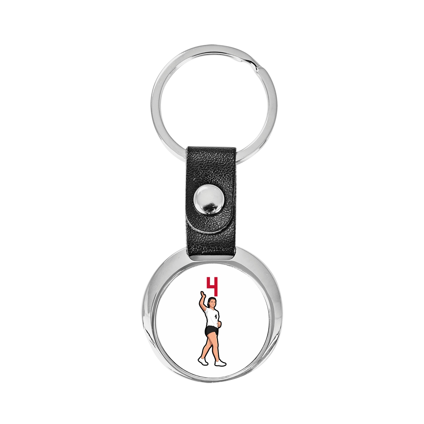 Key Chain — Number Top in Classic