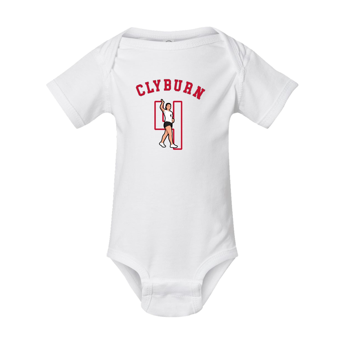 Baby Onesie — Shirsey Arch in White