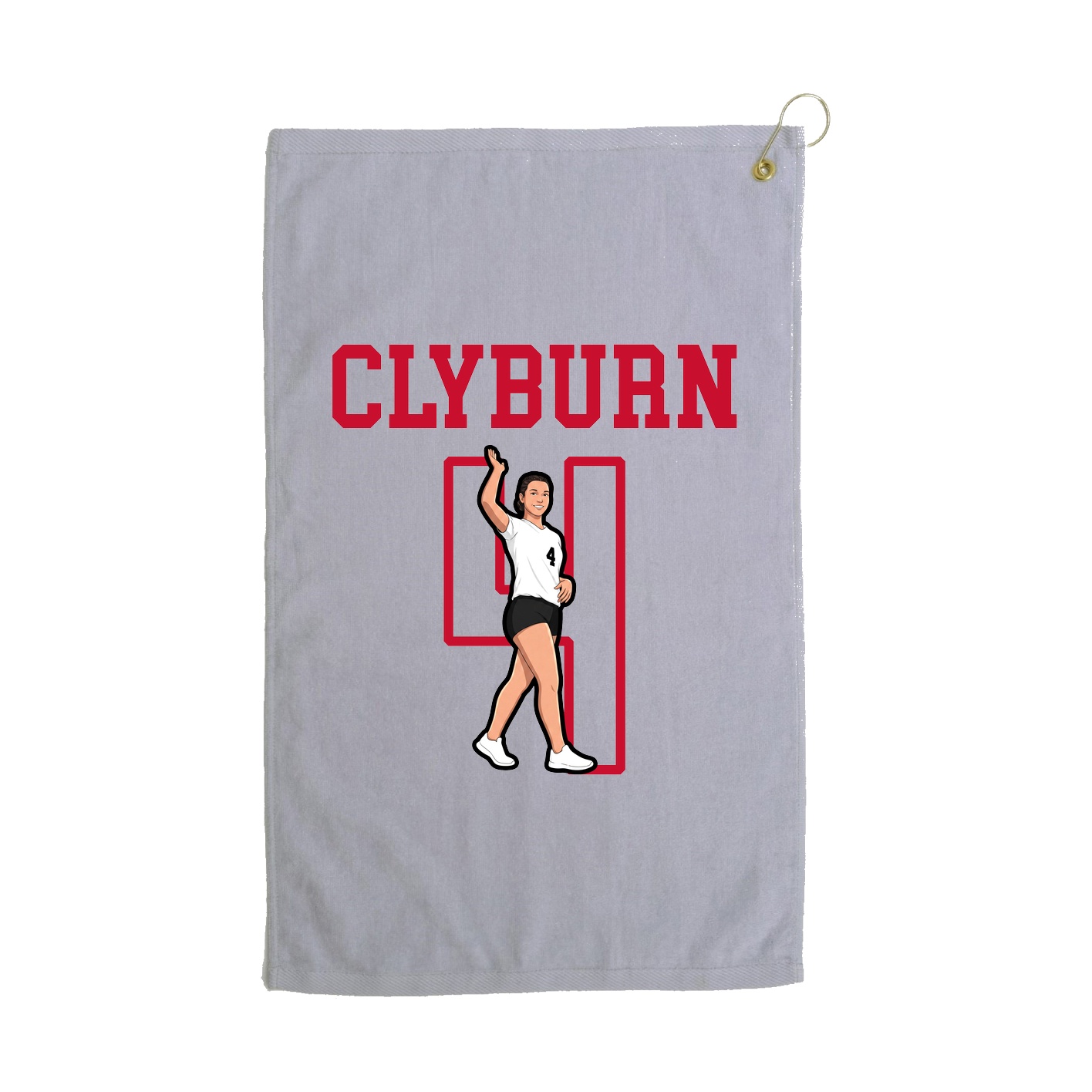 Golf Towel — Shirsey in Grey