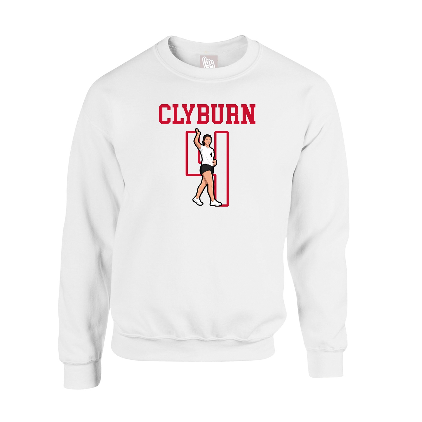 Fleece Crew — Shirsey in White