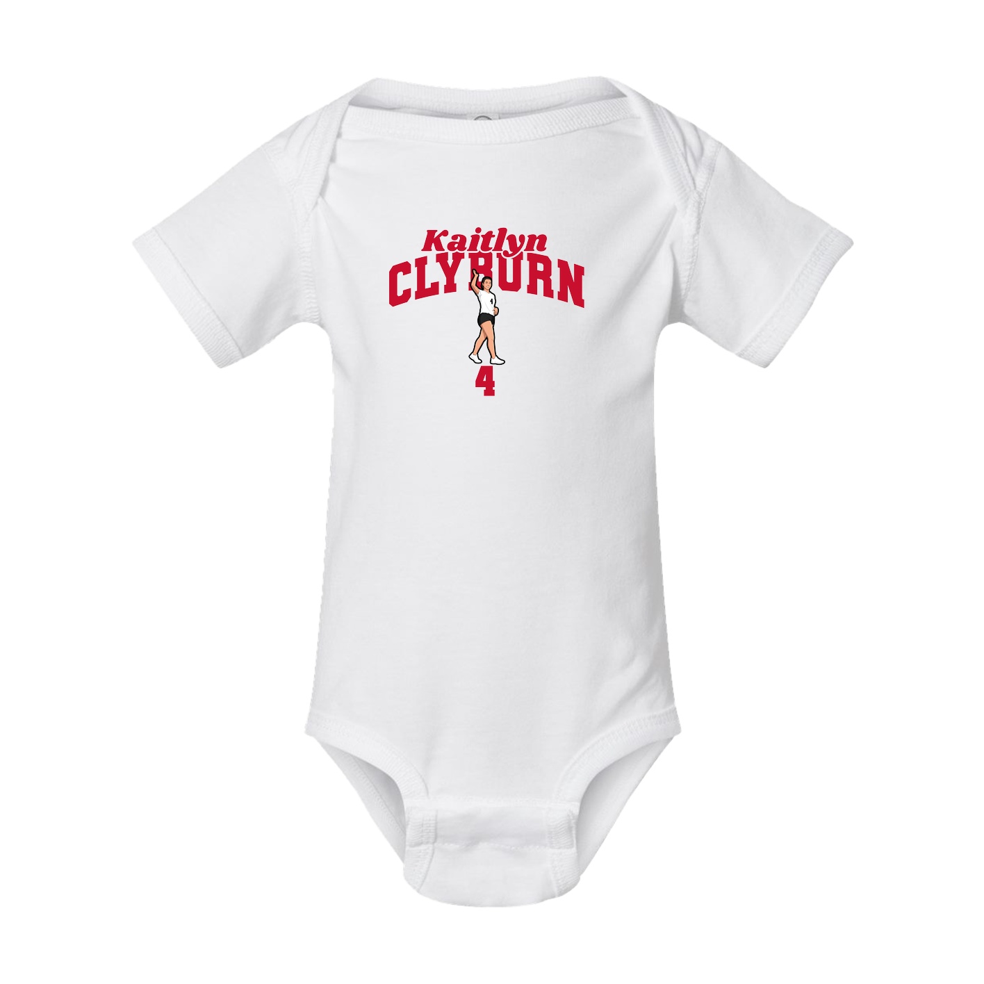 Baby Onesie — Signature Arch in White