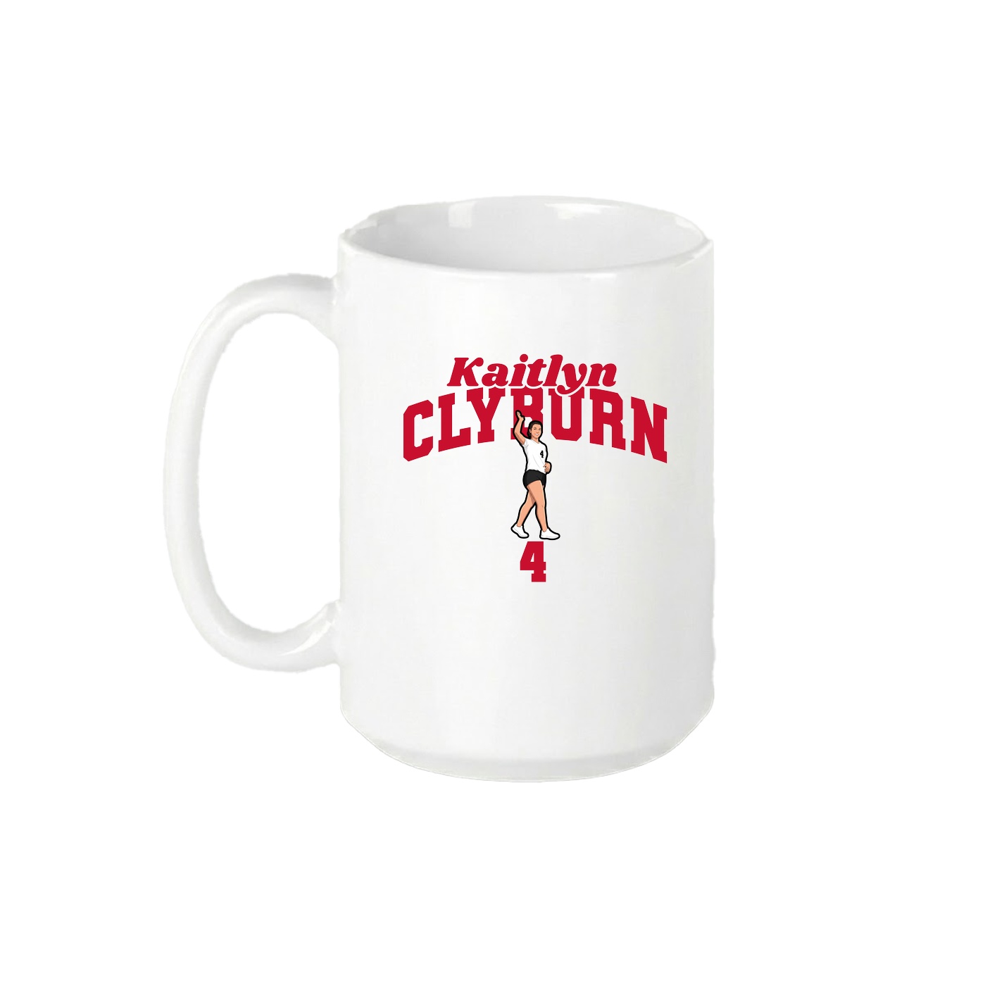 15oz Coffee Mug — Signature Arch in White